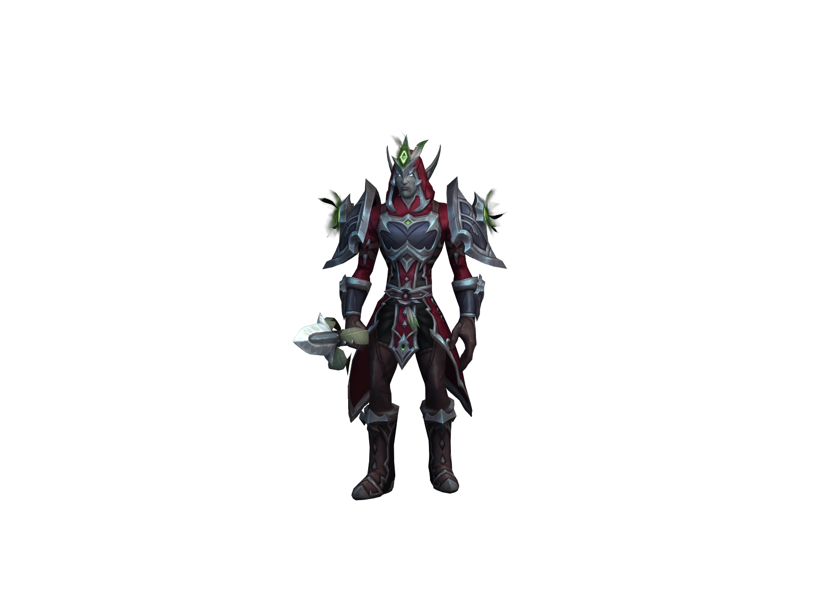 Morde 3D character render
