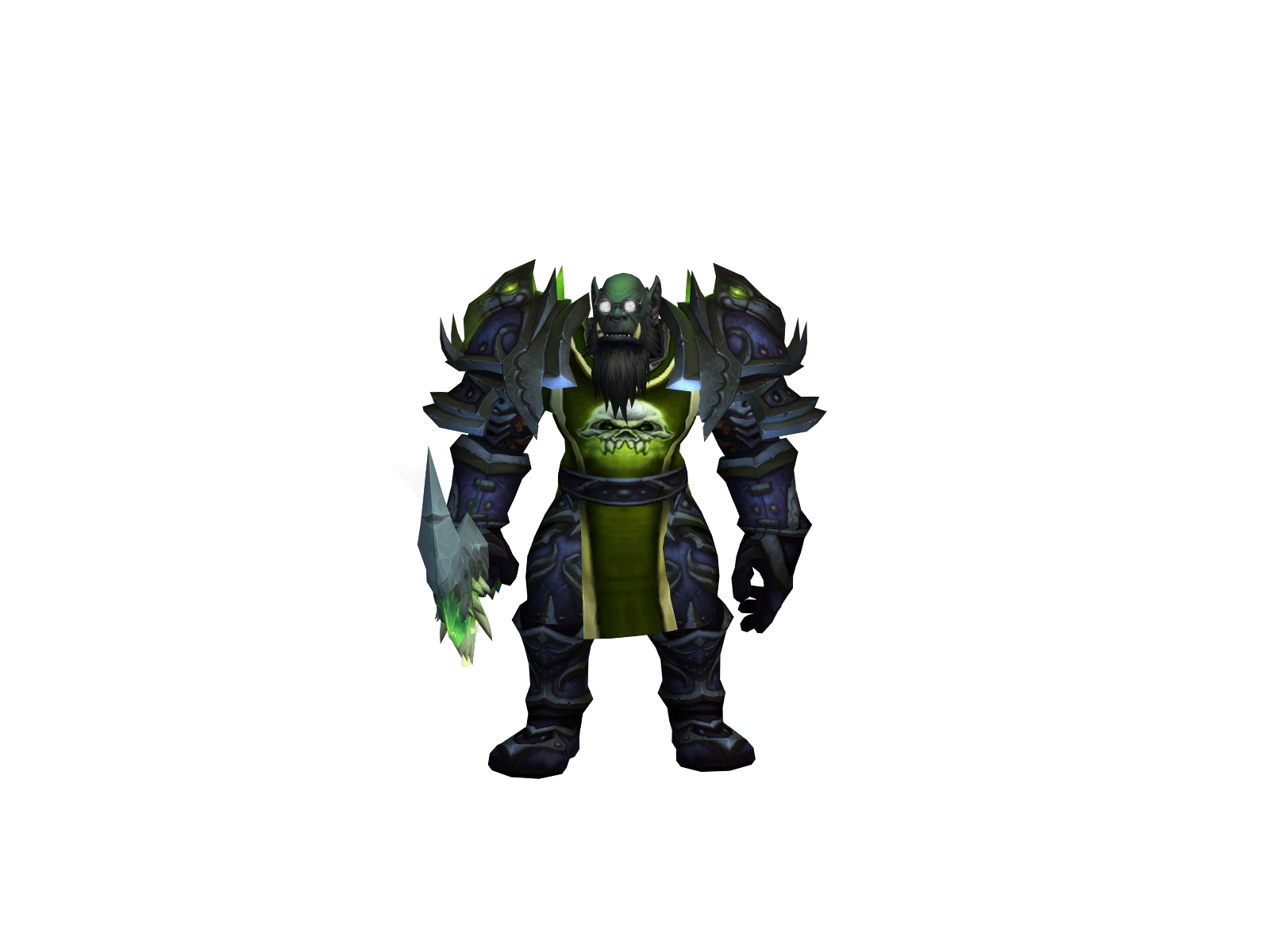 Skiddlw 3D character render