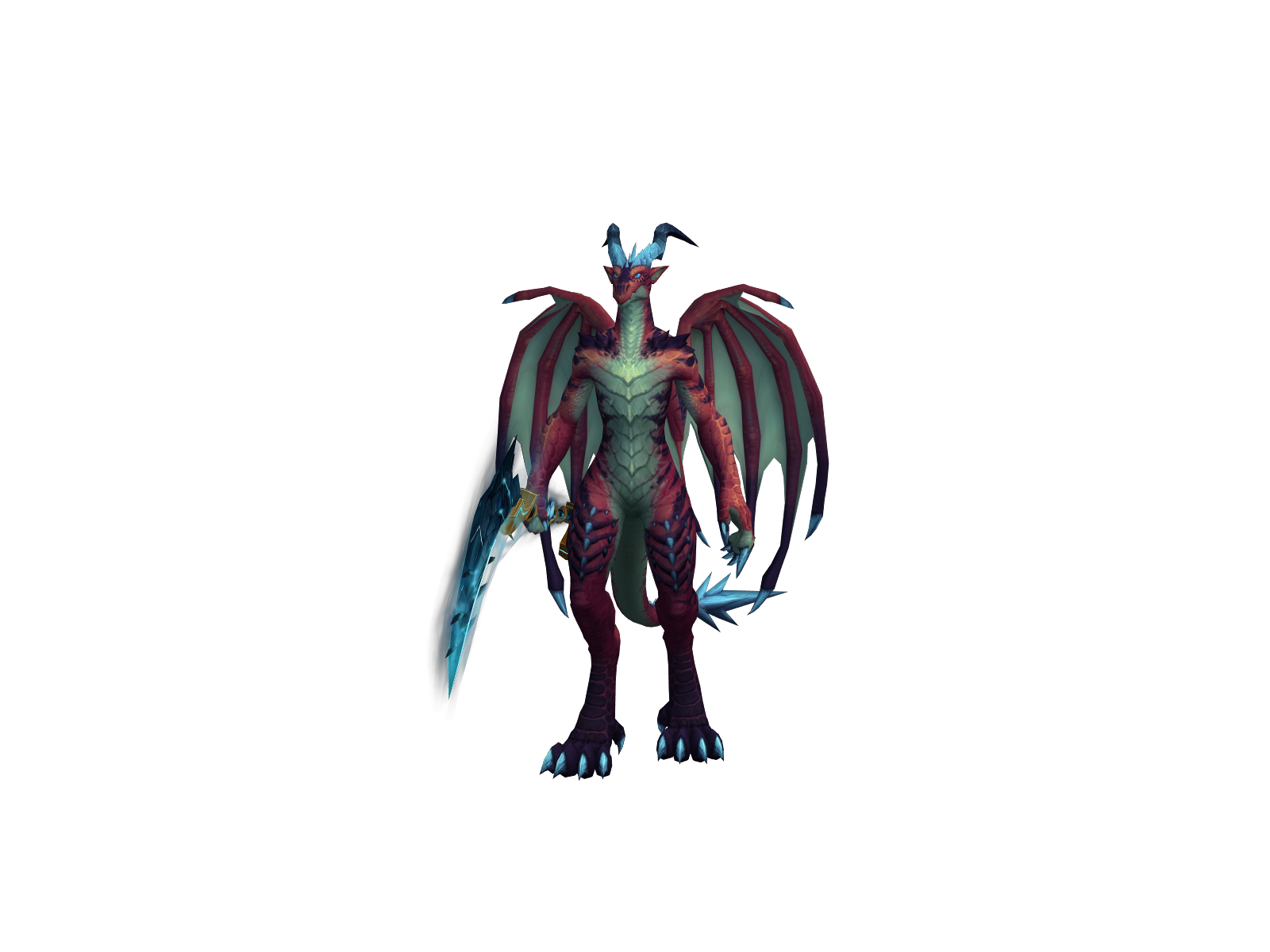 Powèr 3D character render