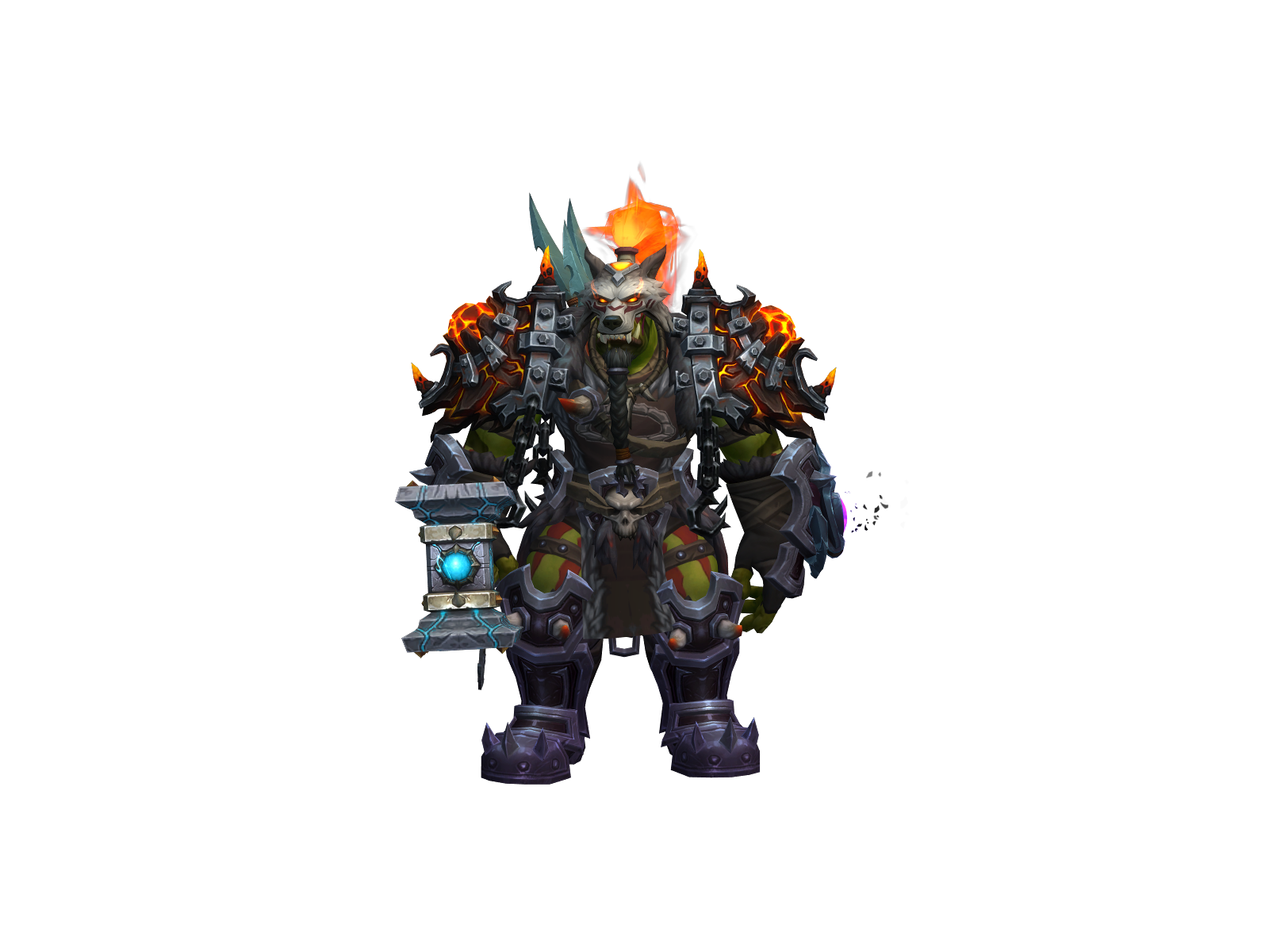 Crek character render