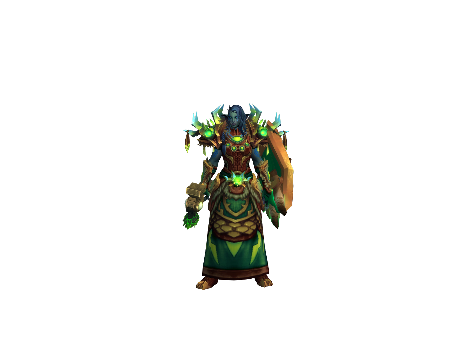 Aelvyr 3D character render