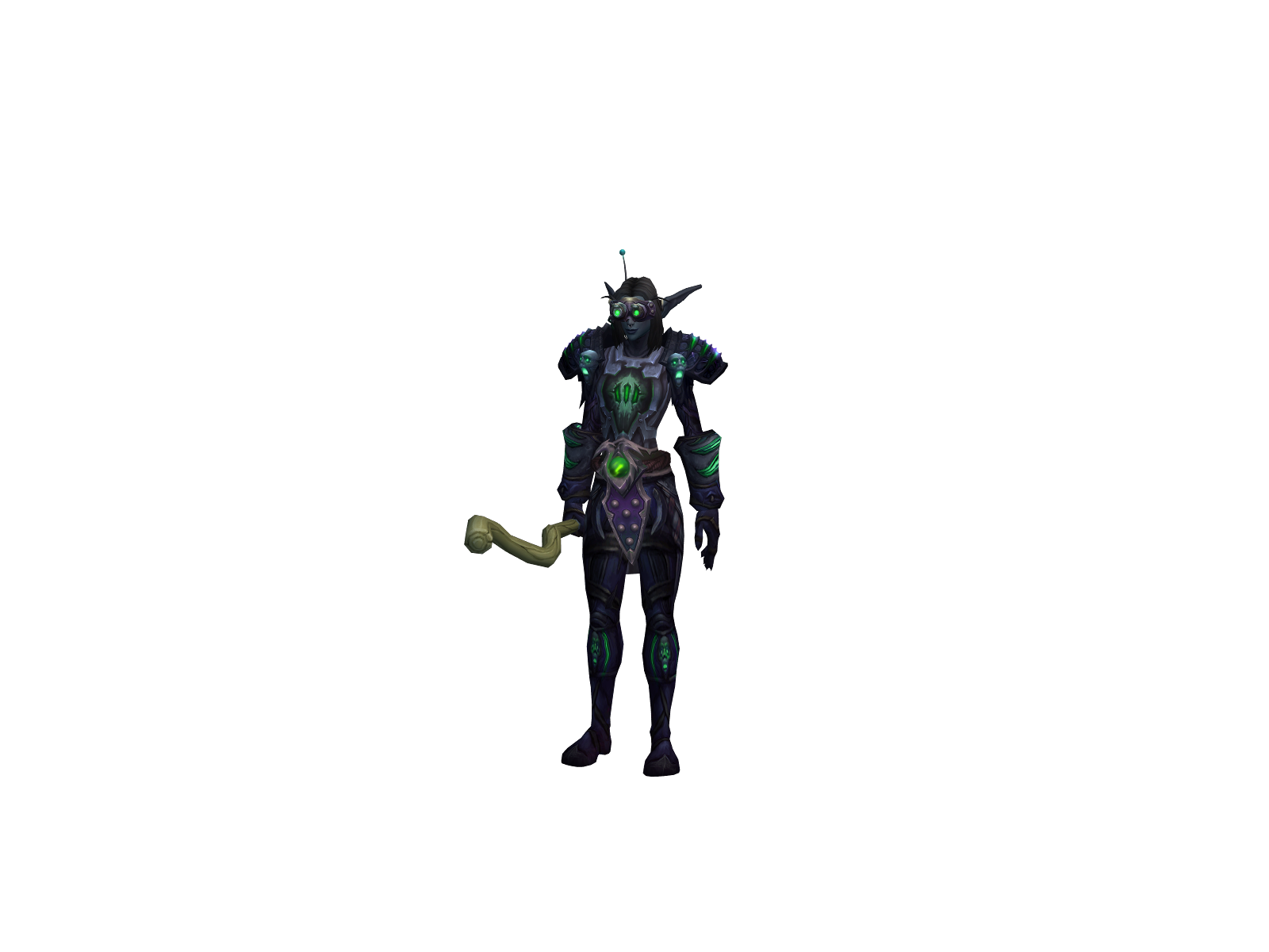 Tràcløne 3D character render