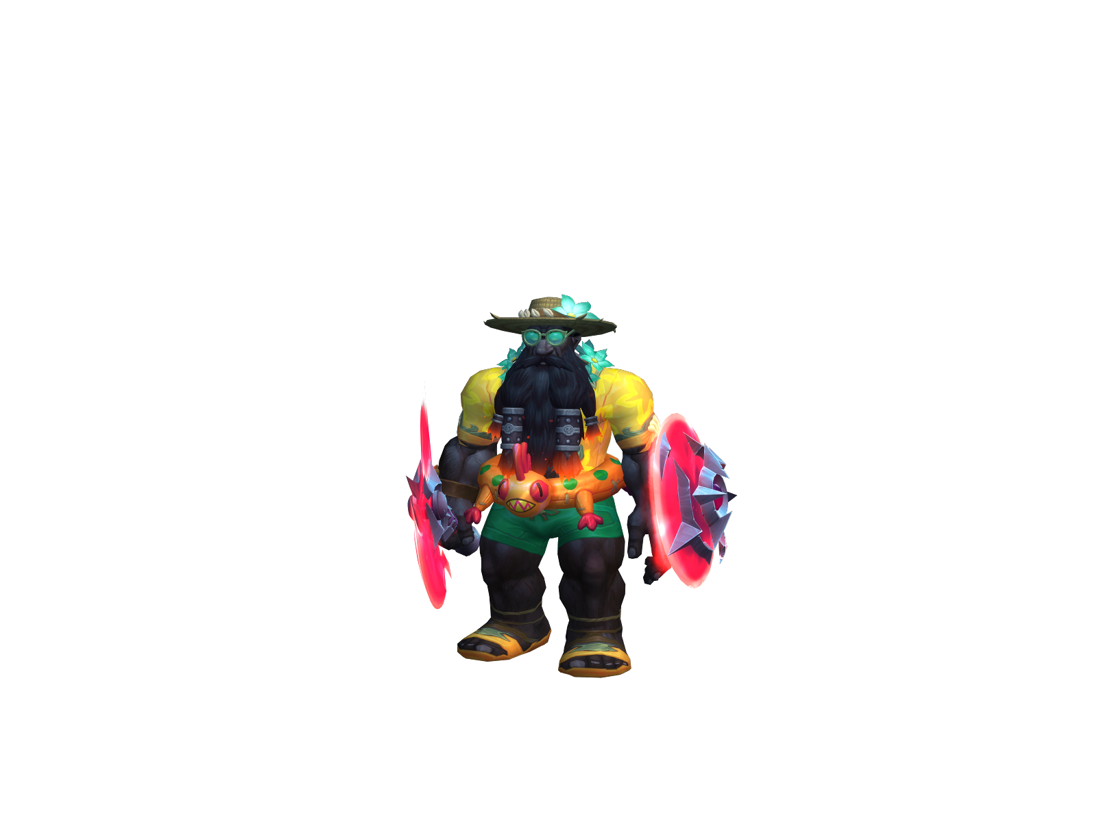 Stankymayne 3D character render