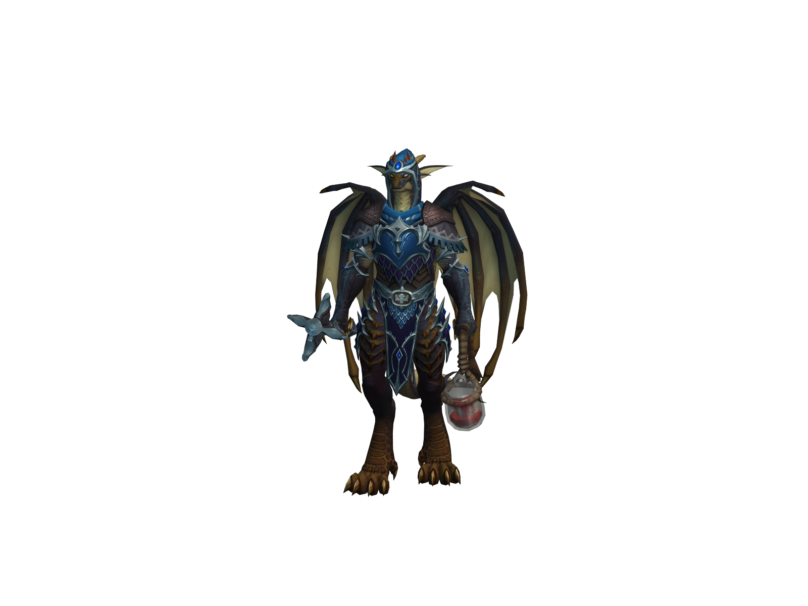 Asmane 3D character render