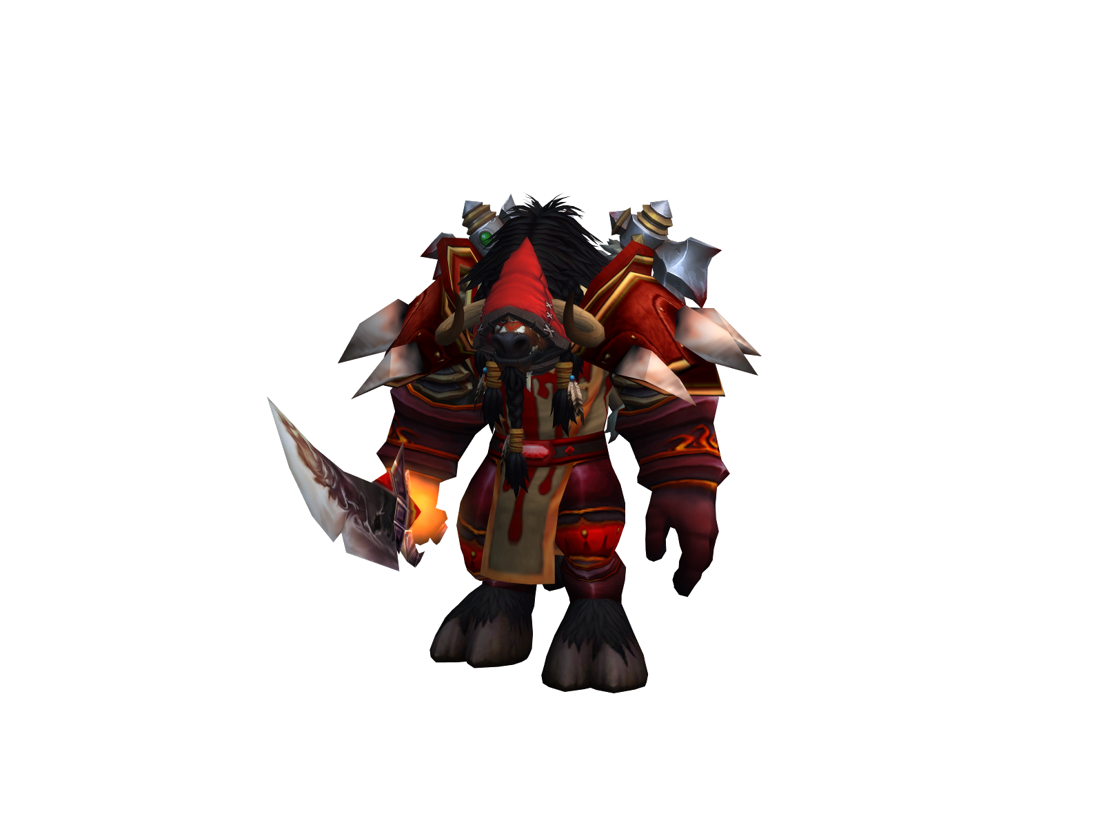 Yakuron 3D character render