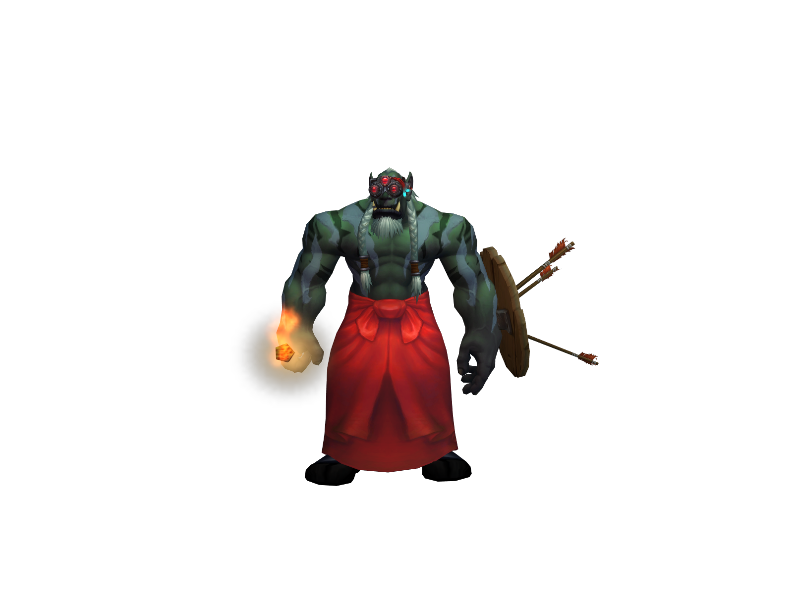 Mechanîc 3D character render