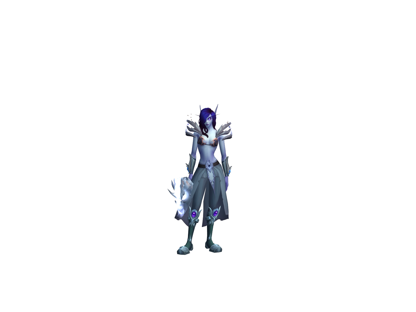 Trynaida 3D character render