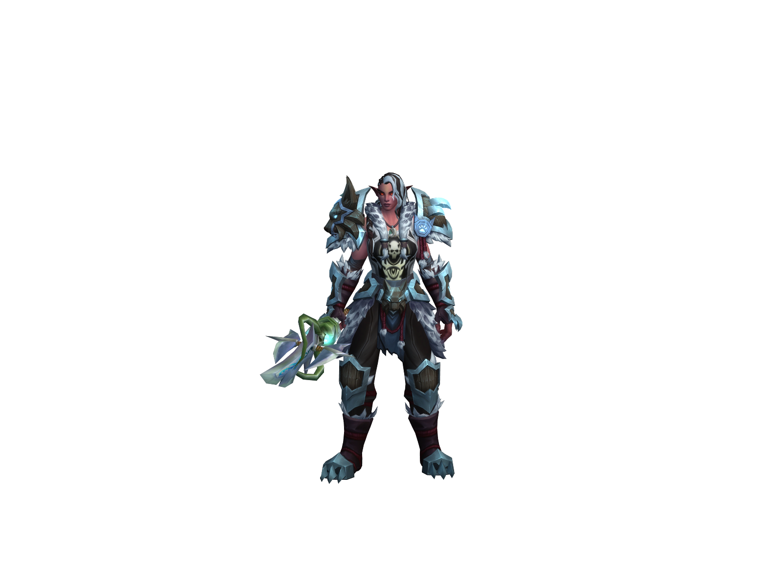 Avâl 3D character render