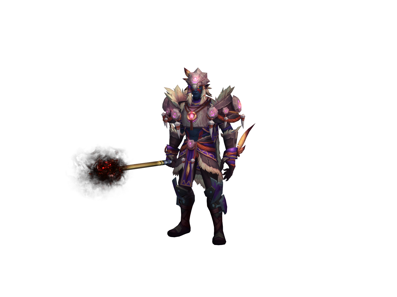 Hüftstéak 3D character render