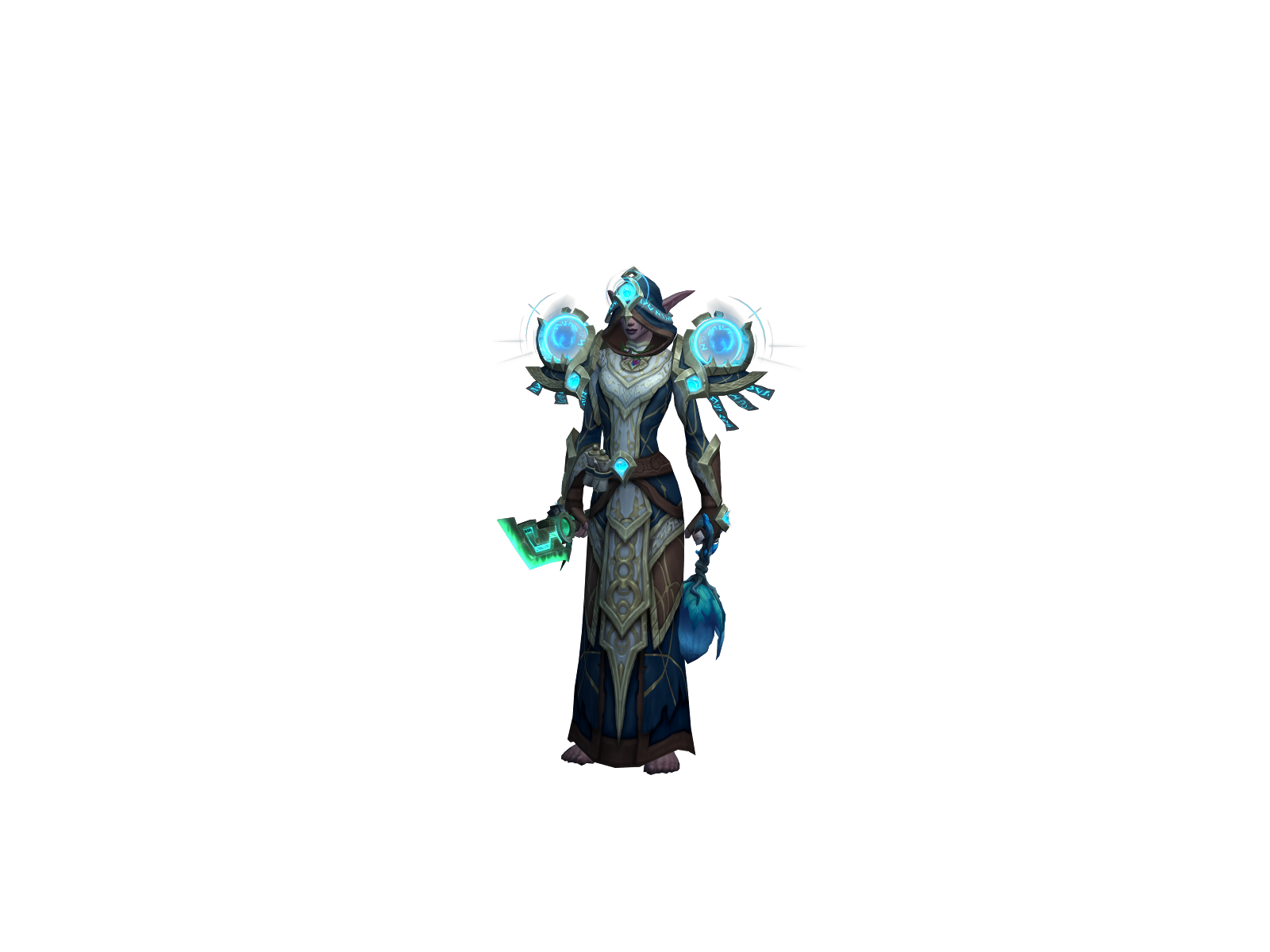 Zerstören 3D character render