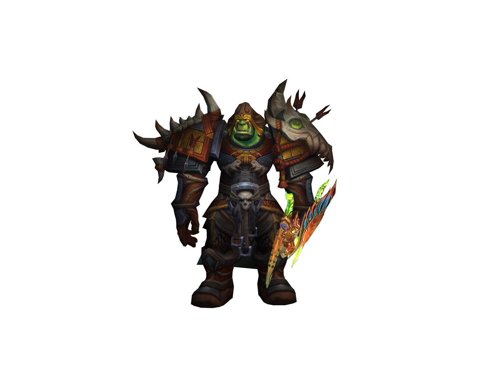 Rorshak 3D character render