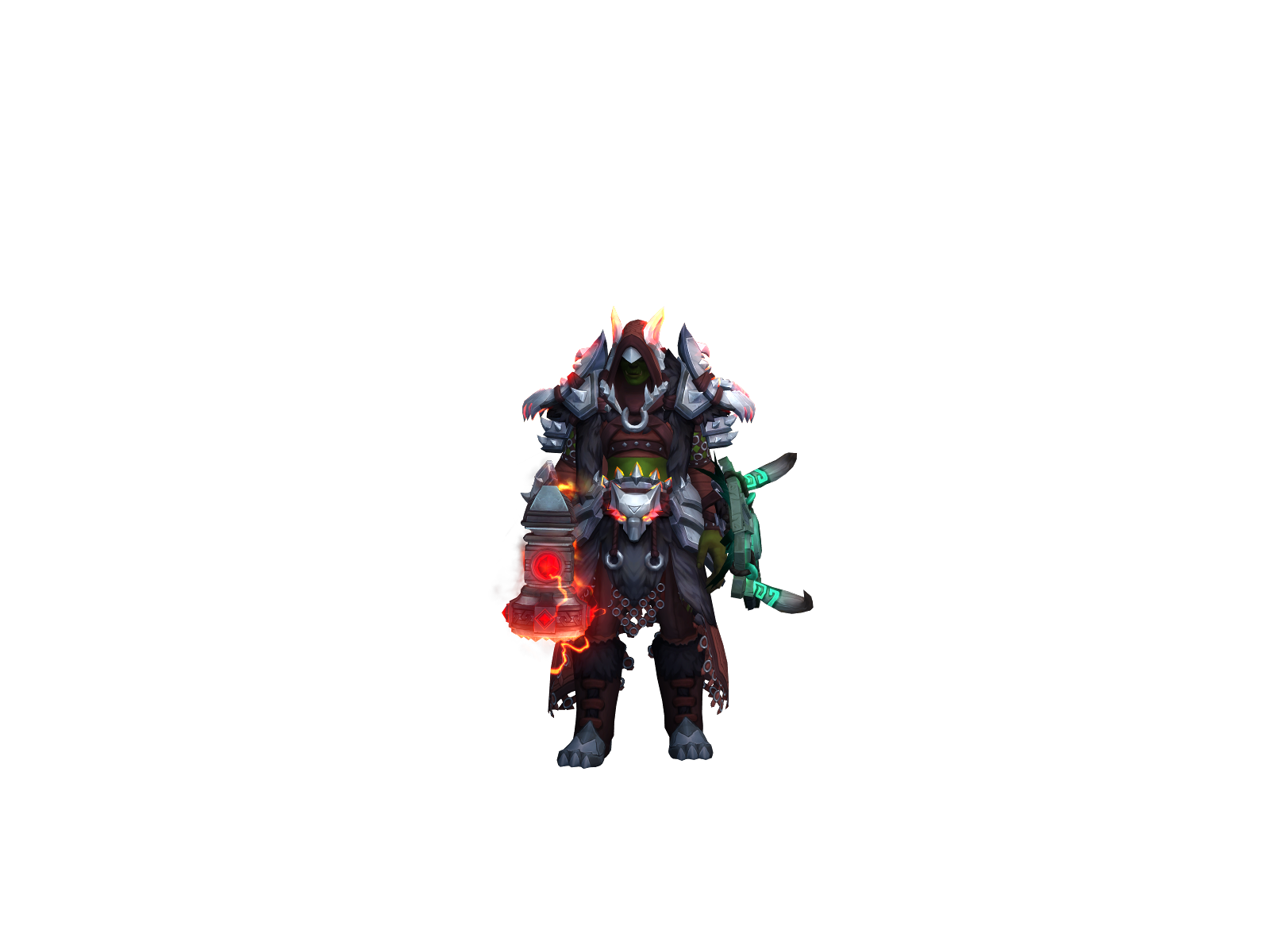 Tharuun 3D character render