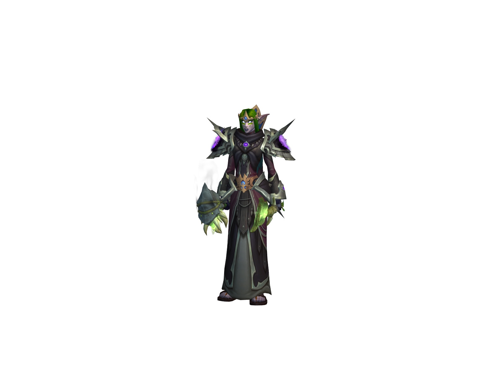 Nunca 3D character render