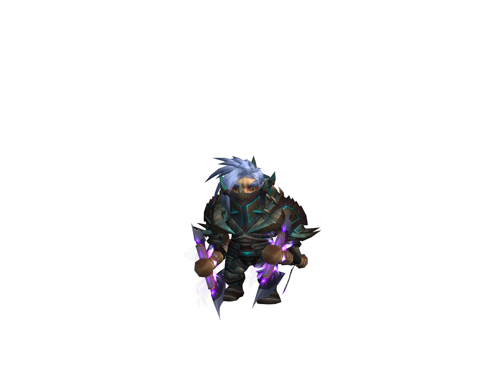 Chargedagain 3D character render