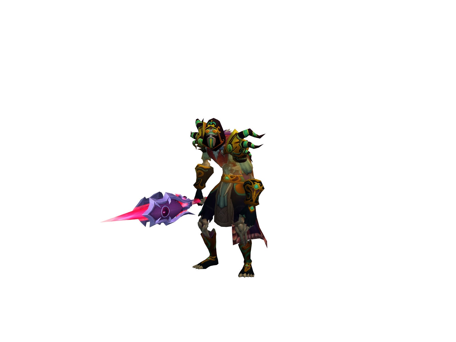 Deathnotryli 3D character render