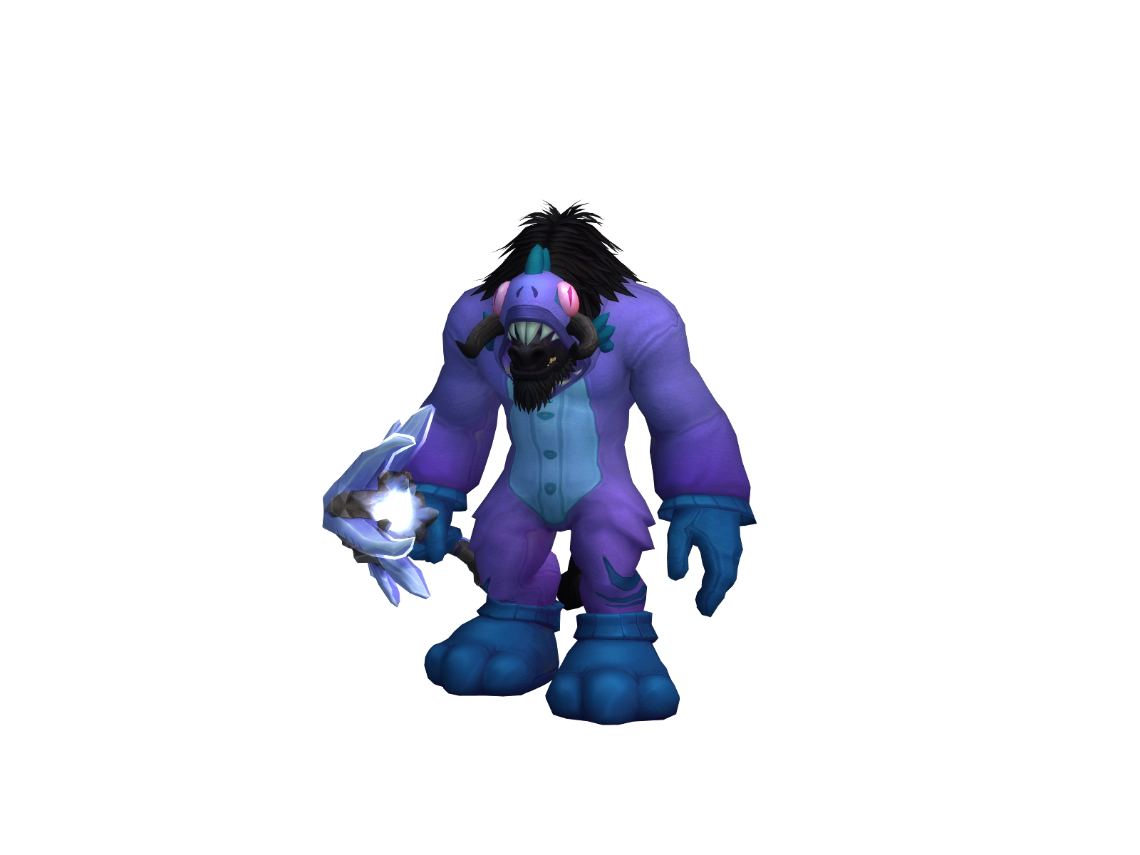 Demomeister 3D character render