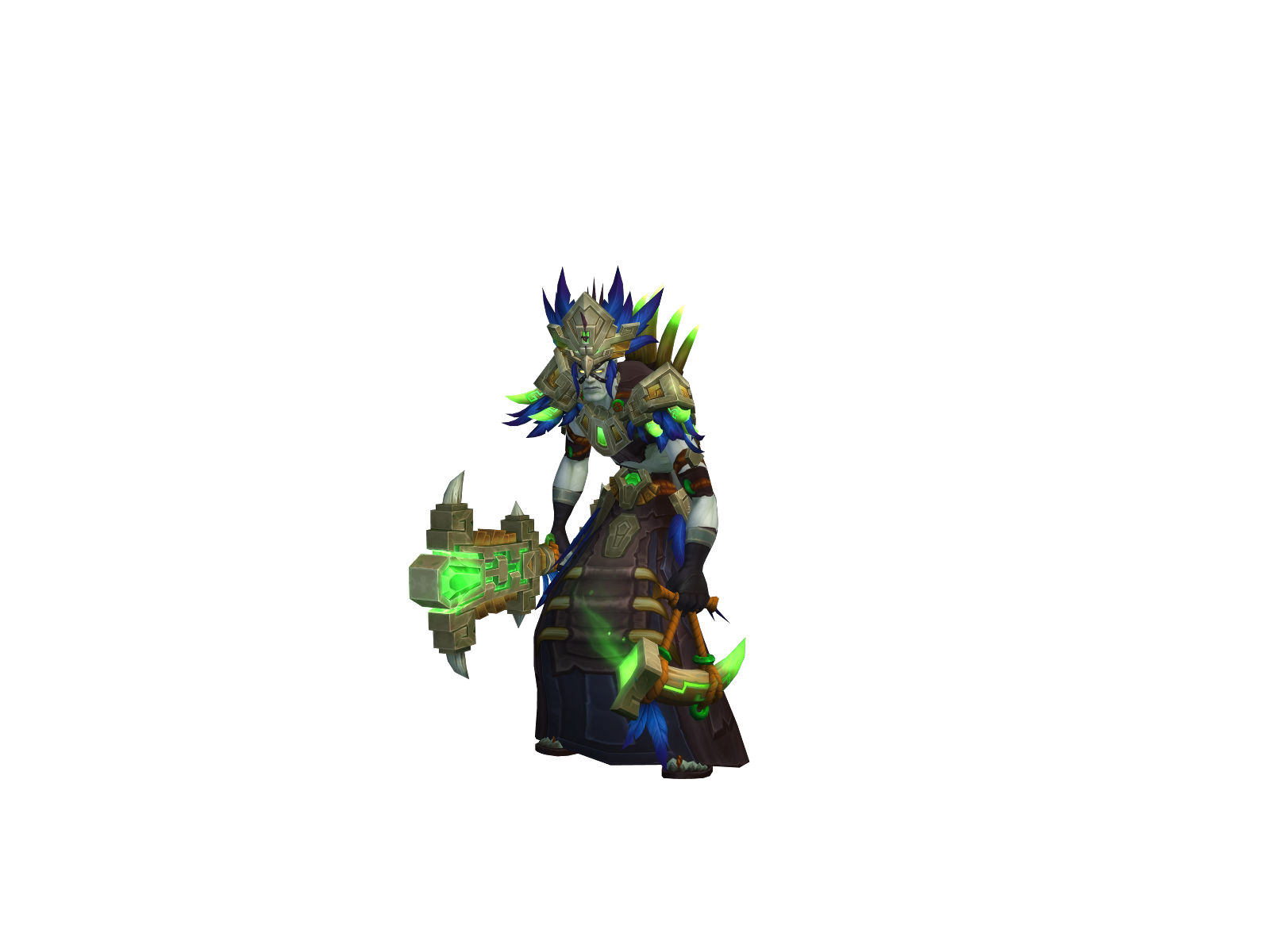 Borlg 3D character render