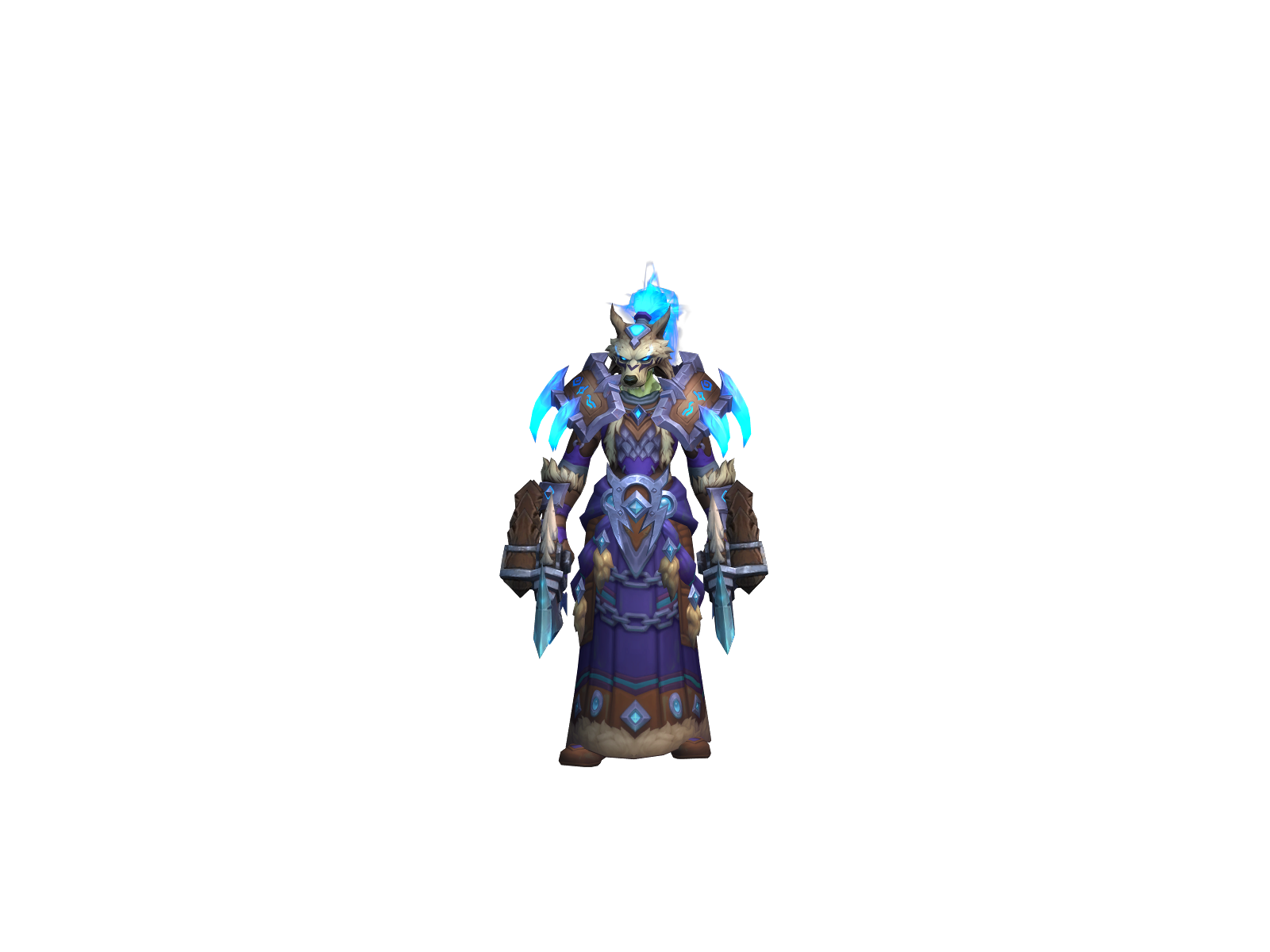 Morkmane 3D character render