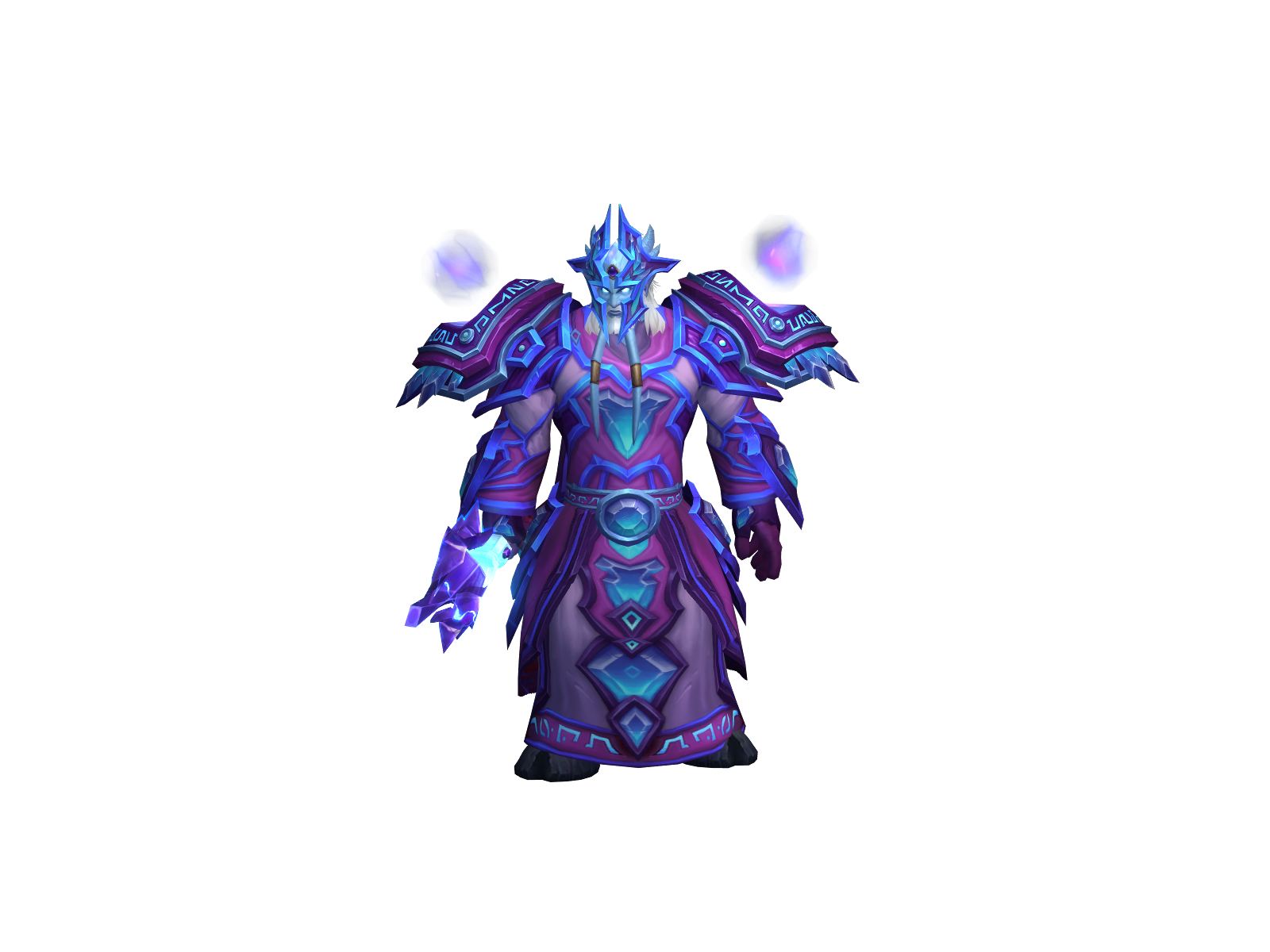 Abácus 3D character render