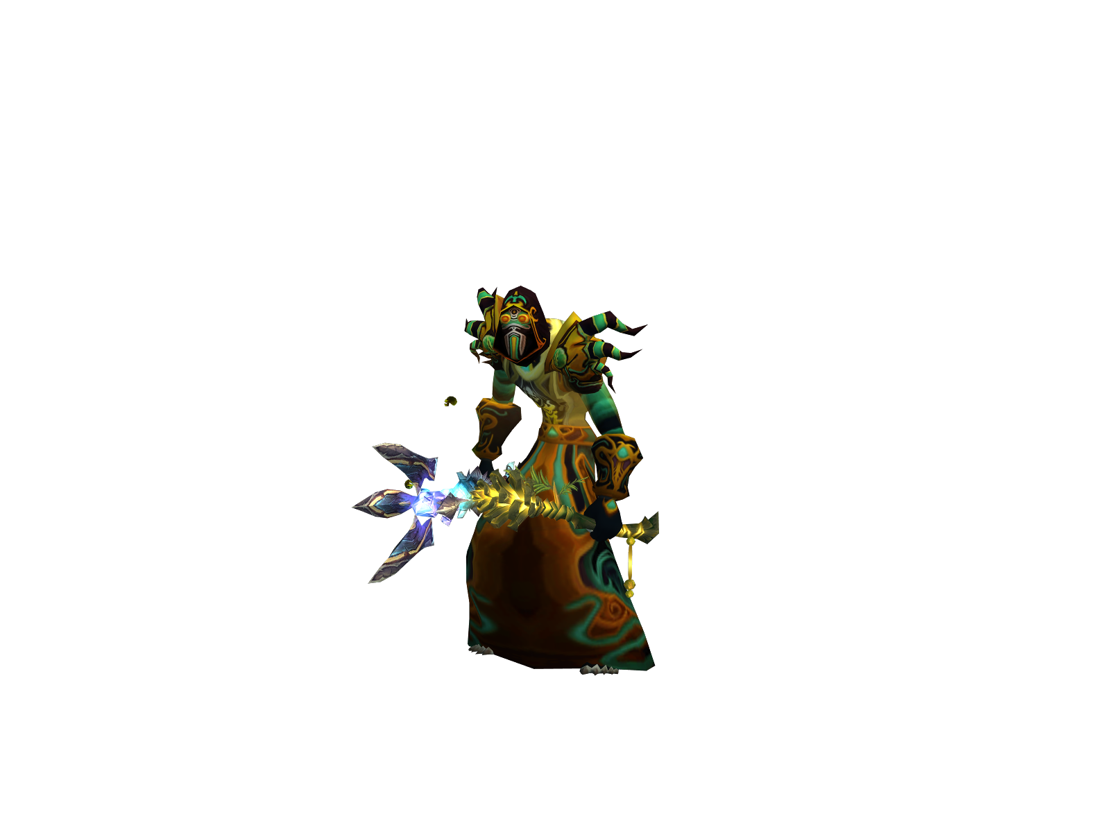 Dokutachan 3D character render