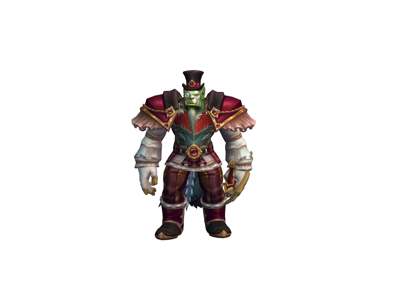 Runthemdown 3D character render