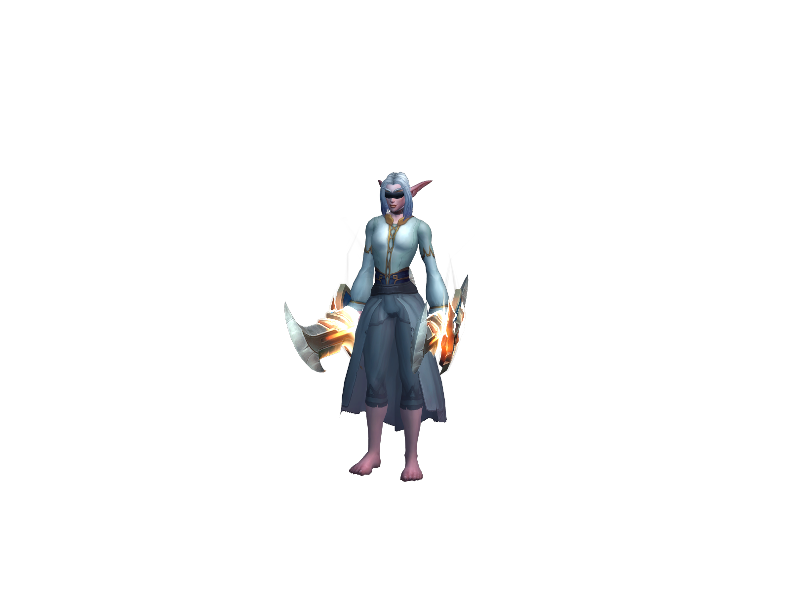 Kiluabi 3D character render