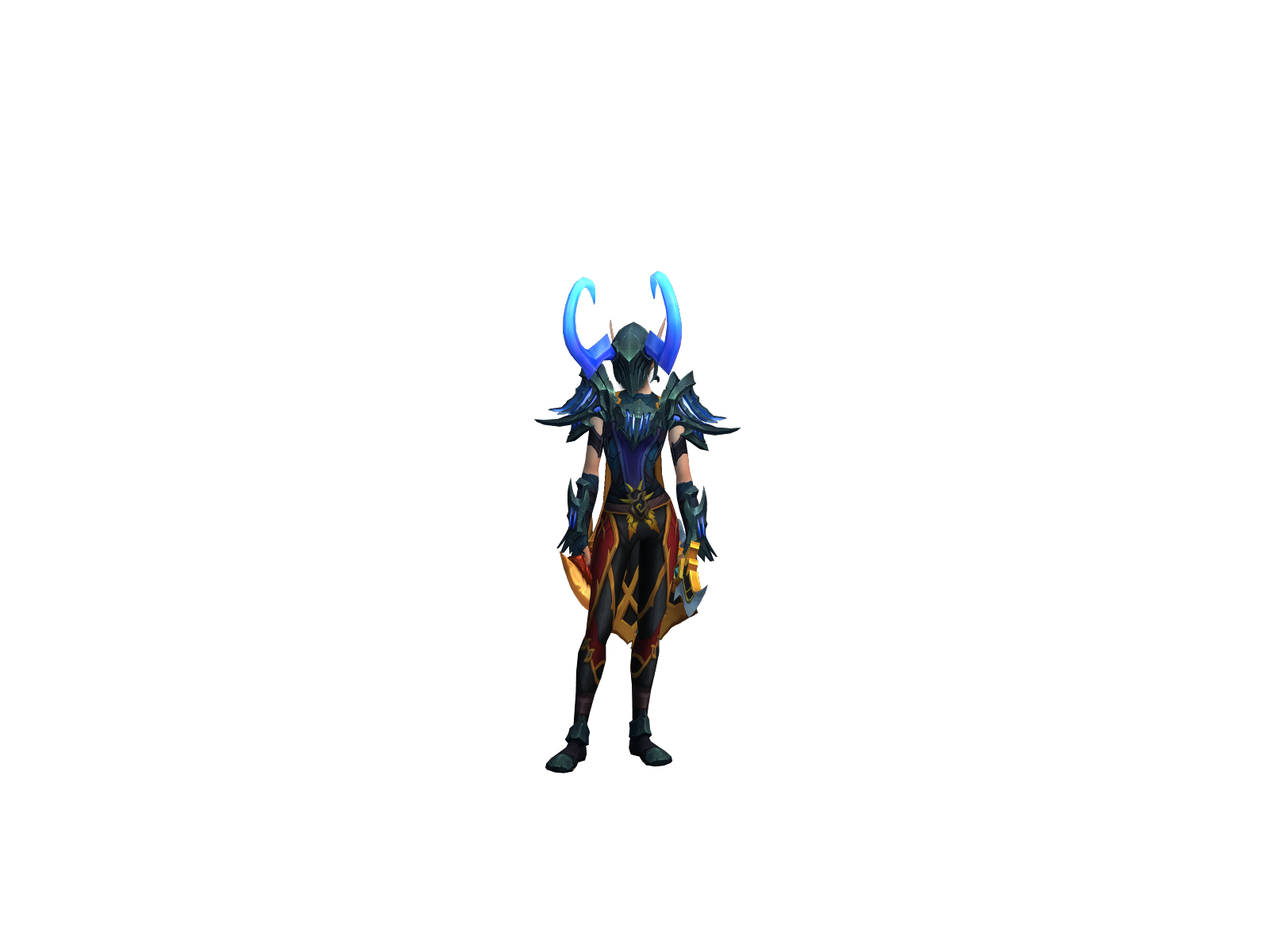 Saviah 3D character render