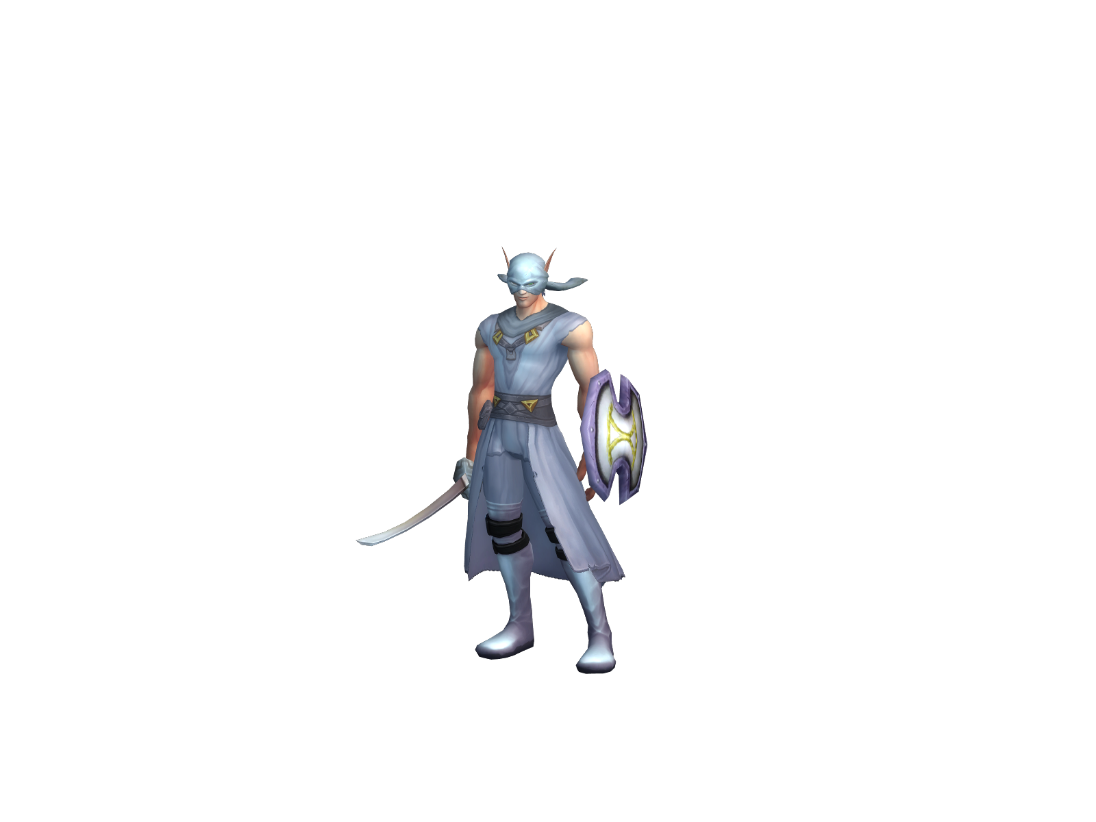 Dhíz 3D character render