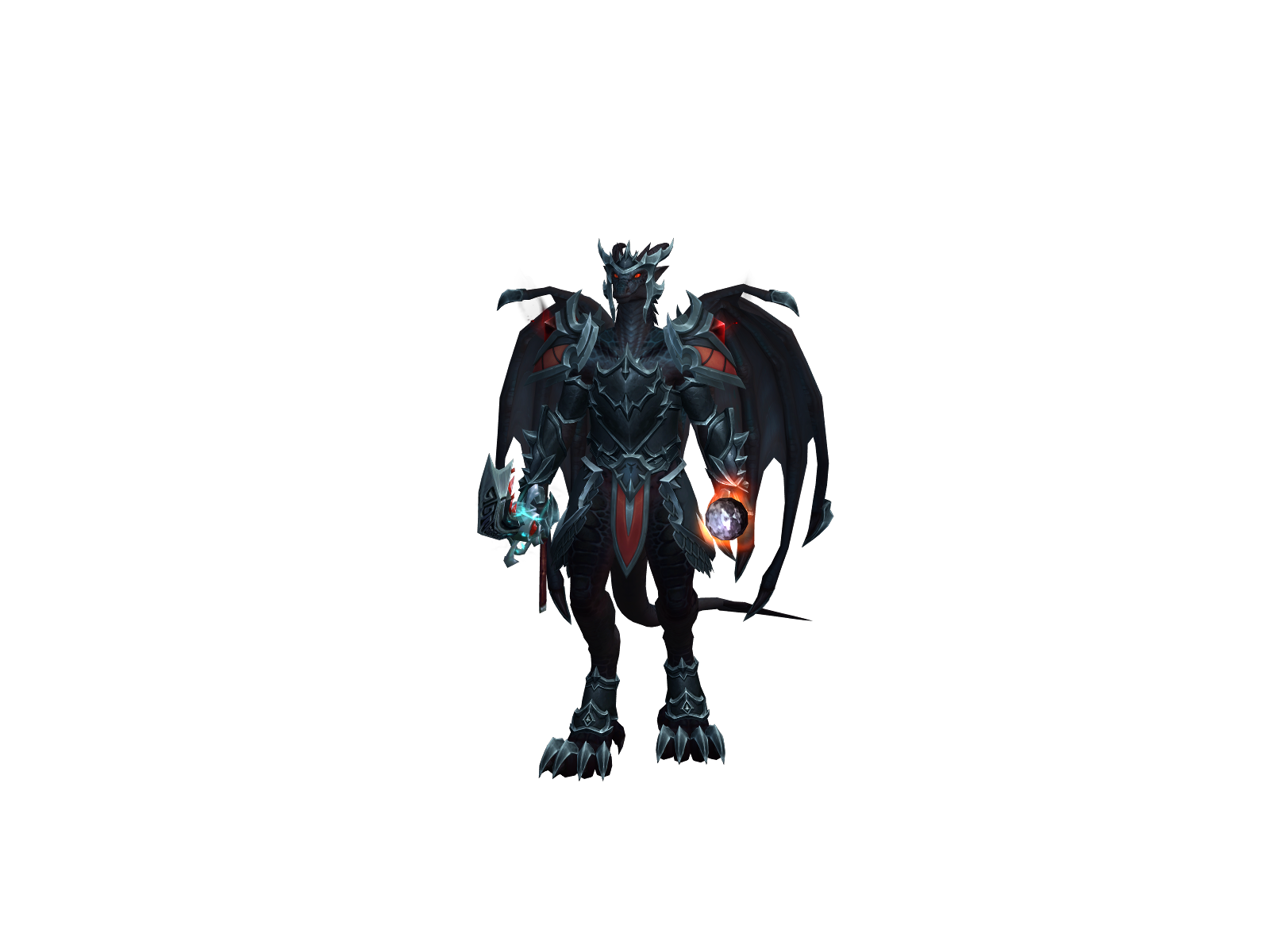 Bayarion 3D character render
