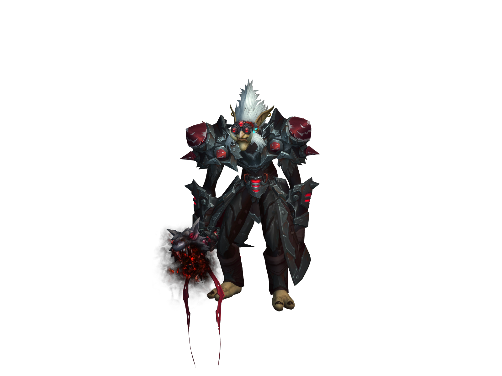 Grimsnare 3D character render