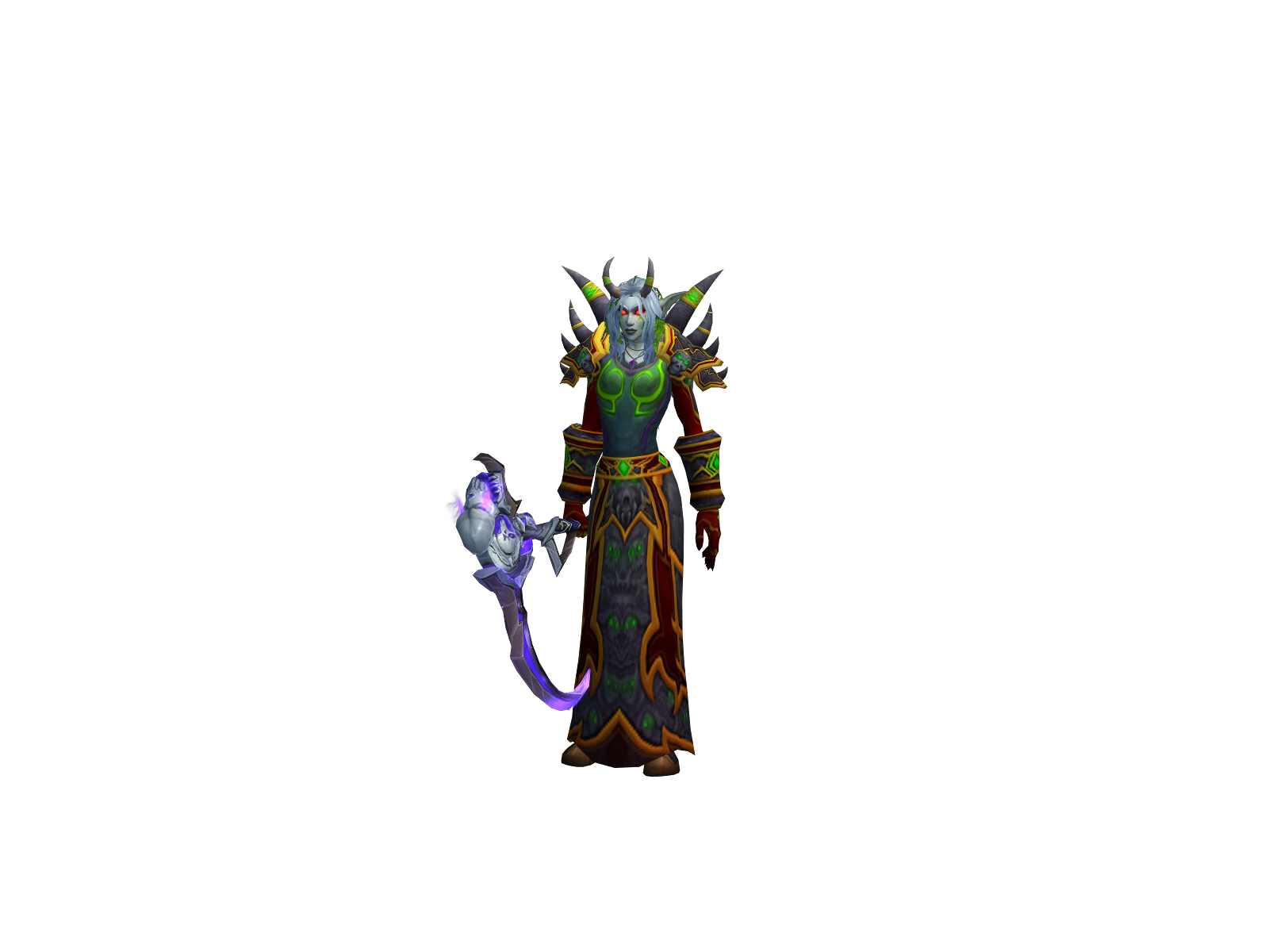 Scithaunt 3D character render