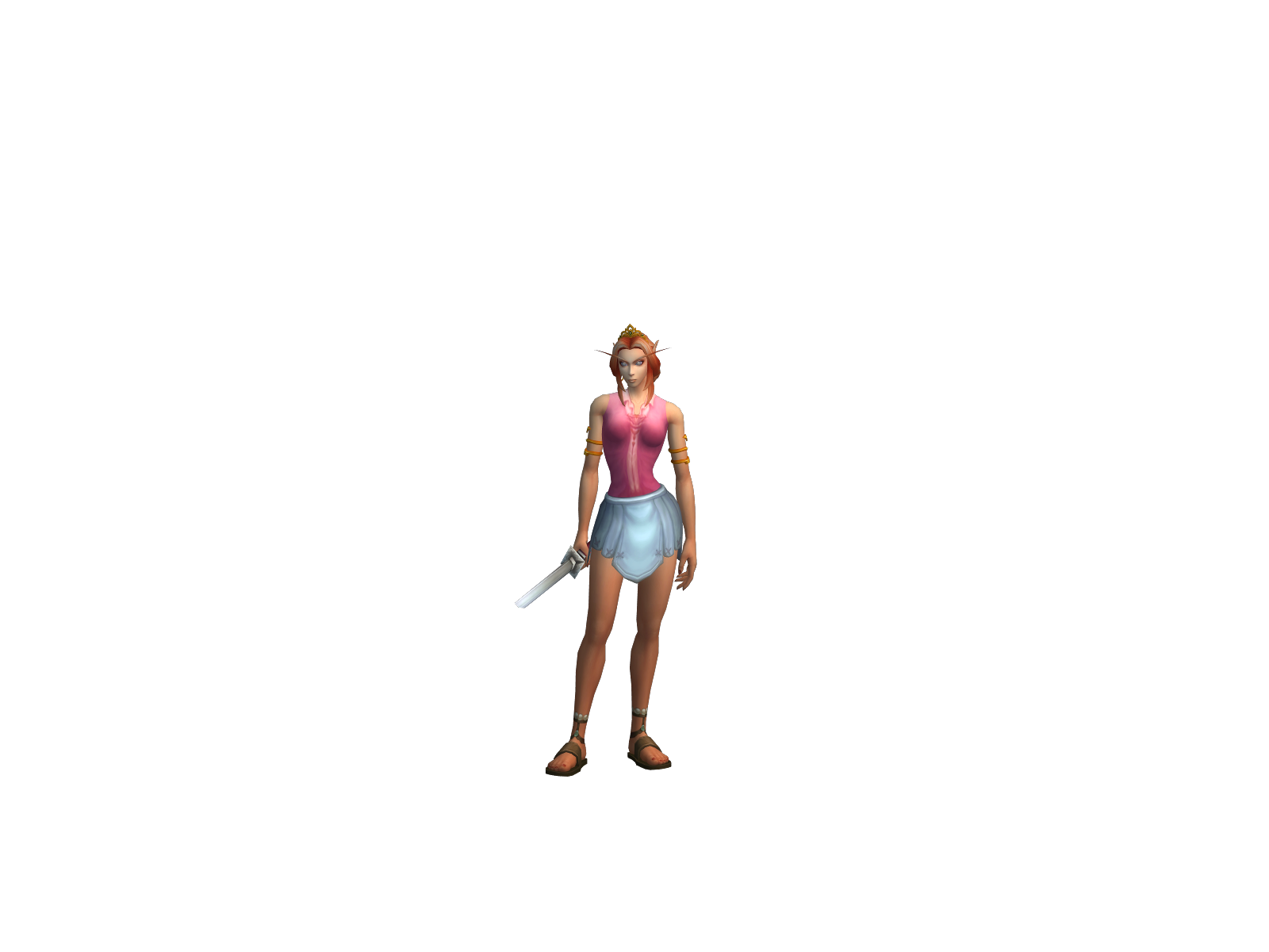 Yilwipala 3D character render