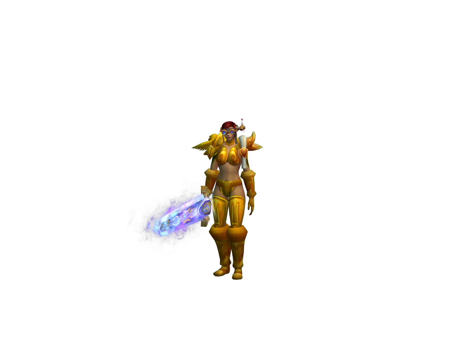 Skya 3D character render