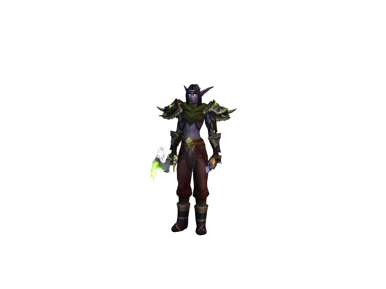 Carriegh 3D character render