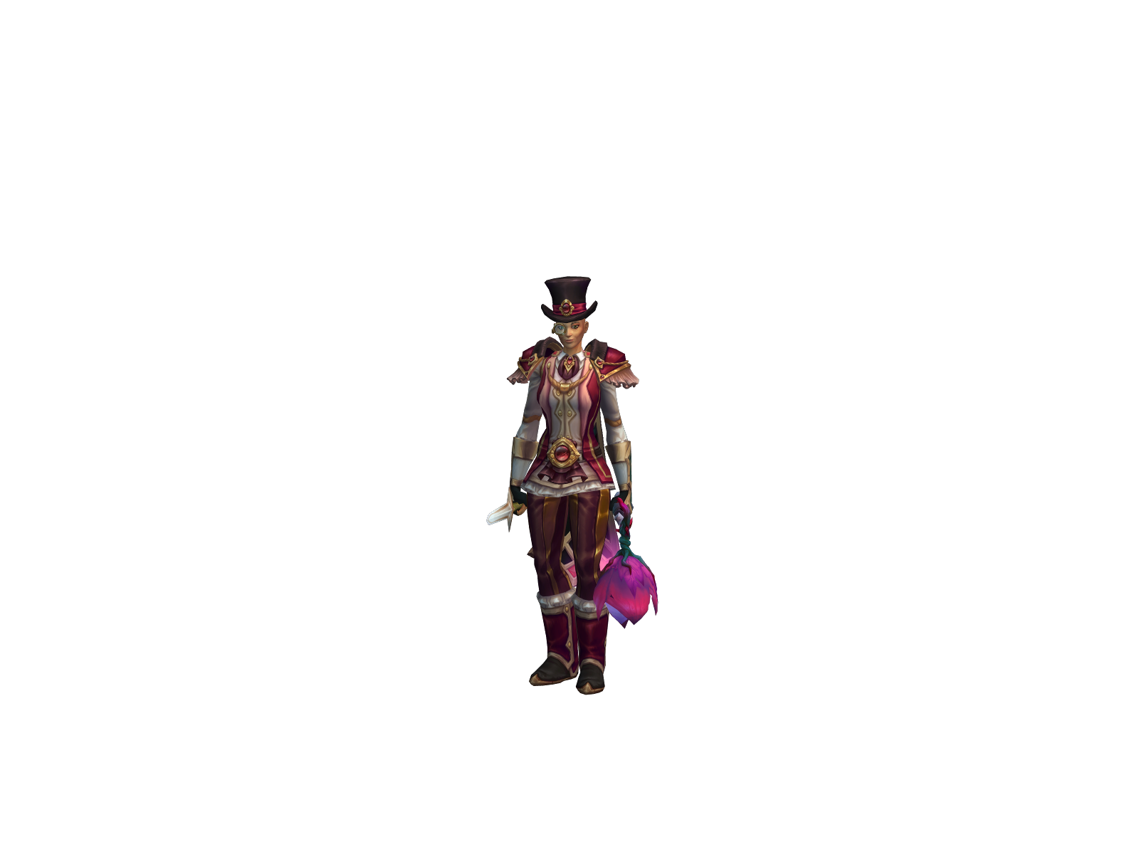 Sarentu 3D character render