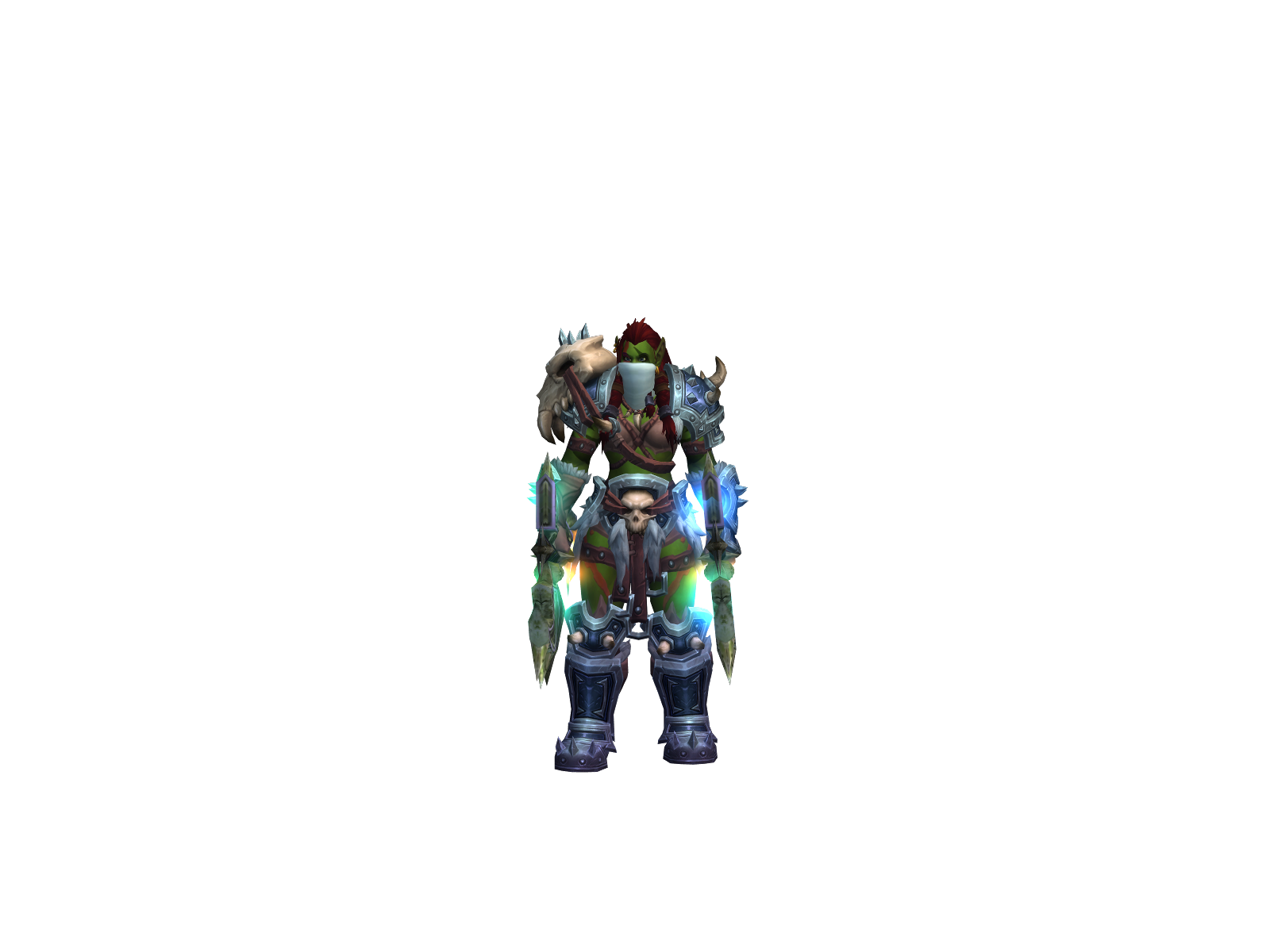 Kraitmonk 3D character render