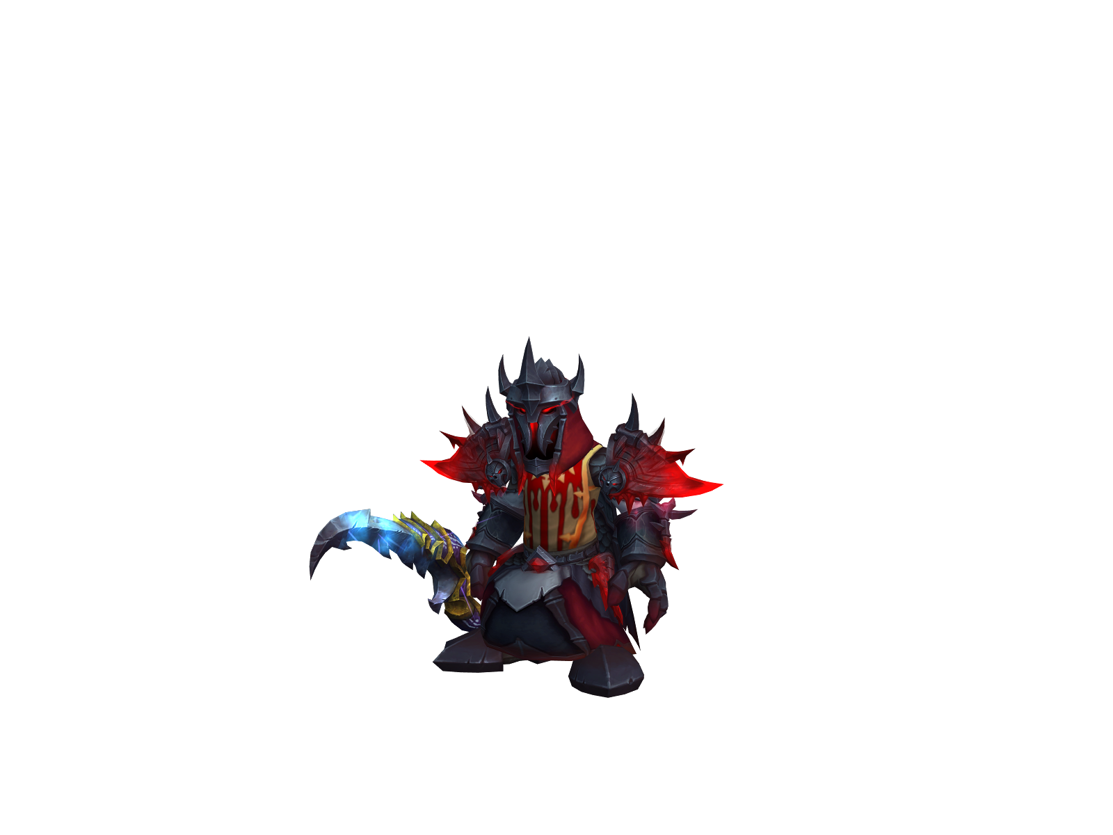 Xolot 3D character render