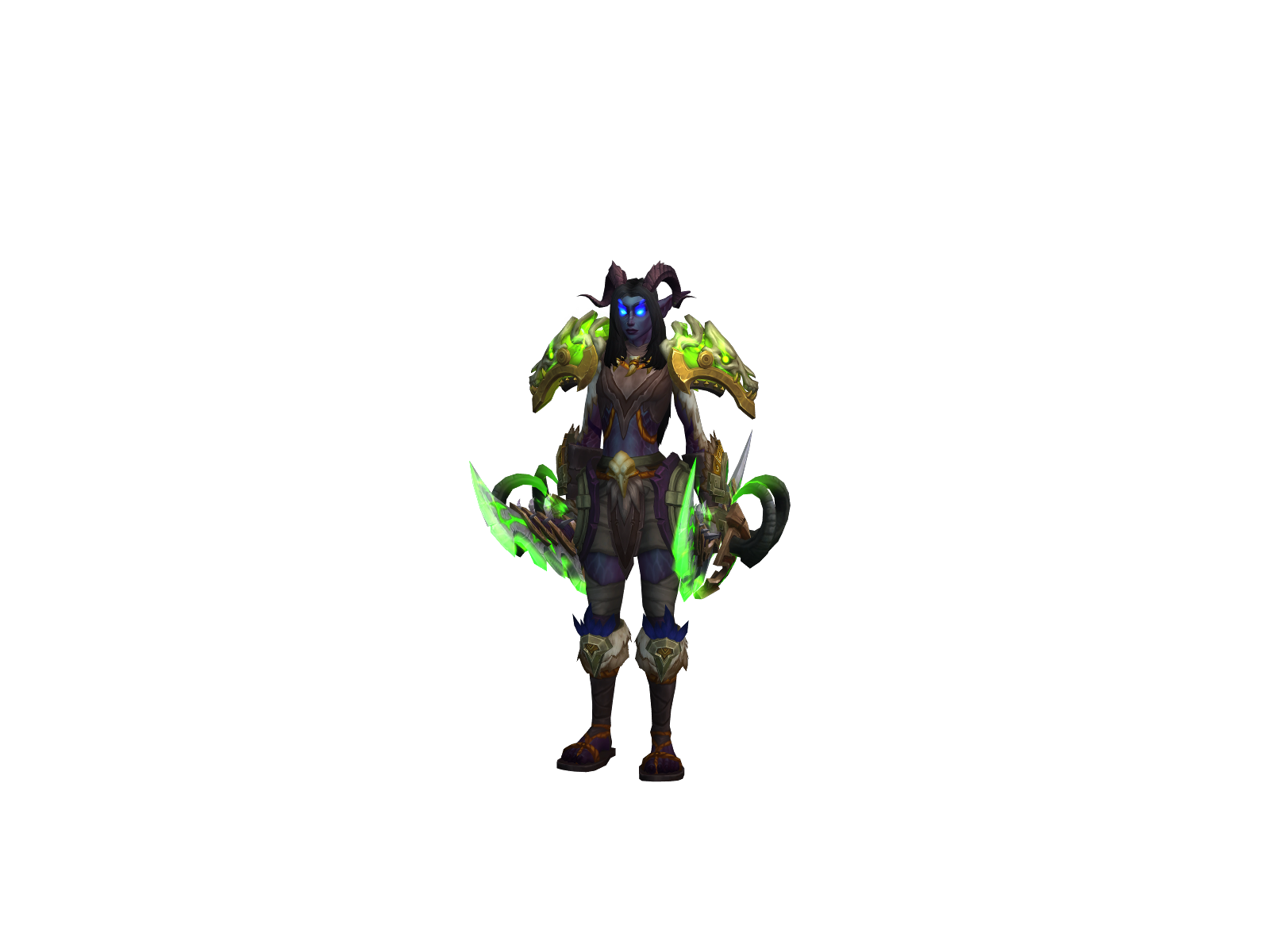 Raznbady 3D character render