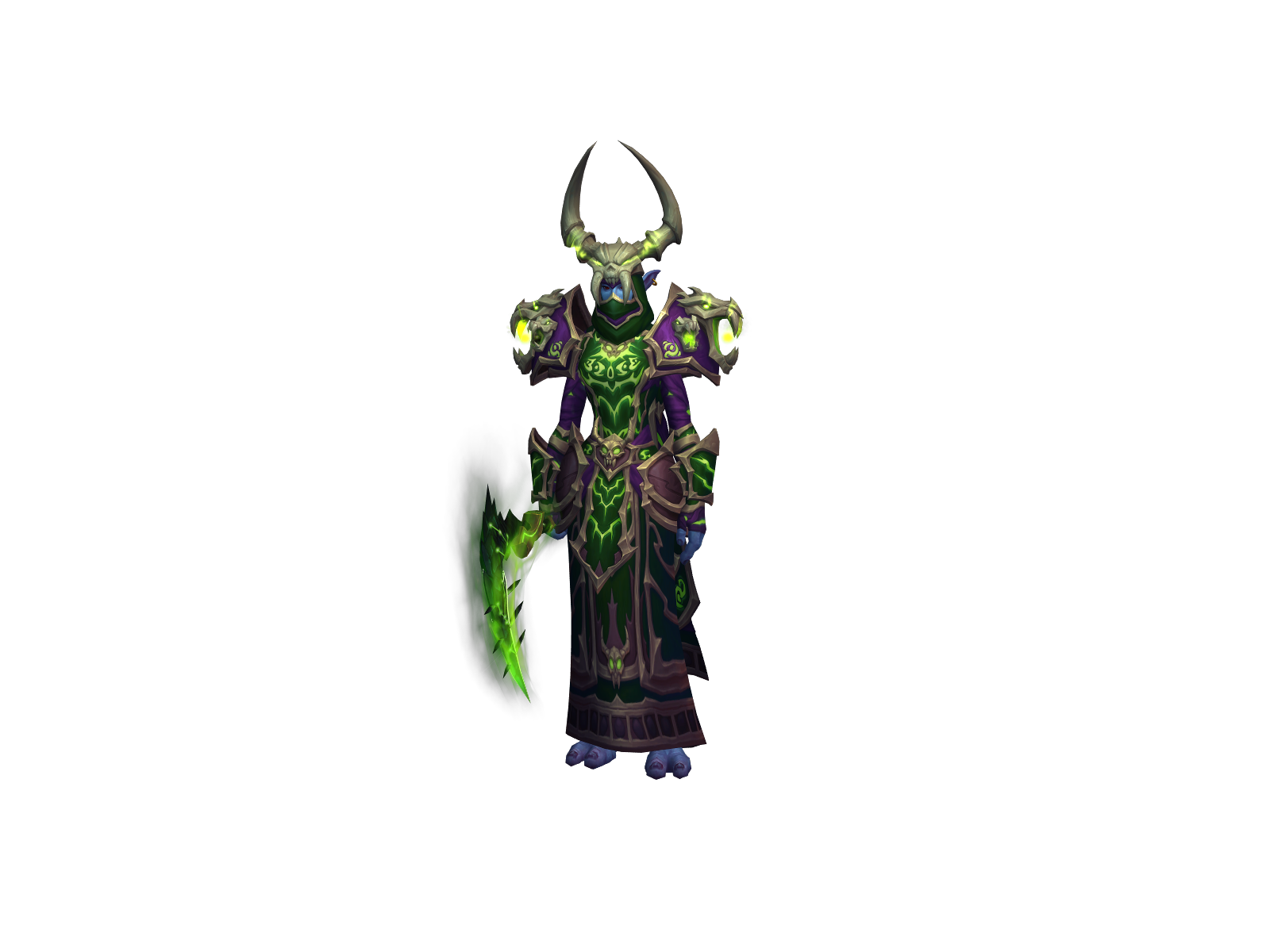Lockcapone 3D character render