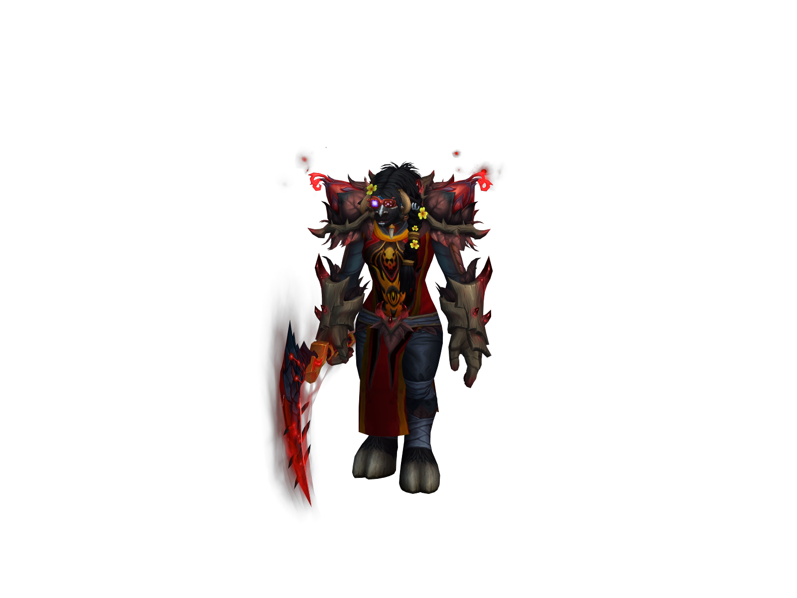Treeßeast 3D character render
