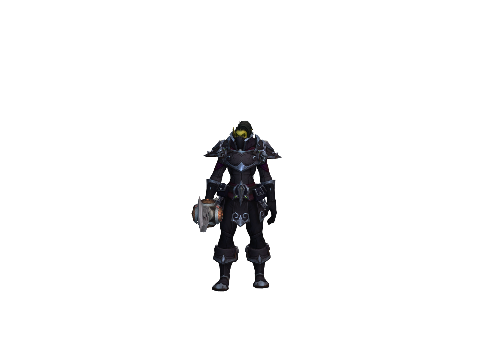 Breox 3D character render
