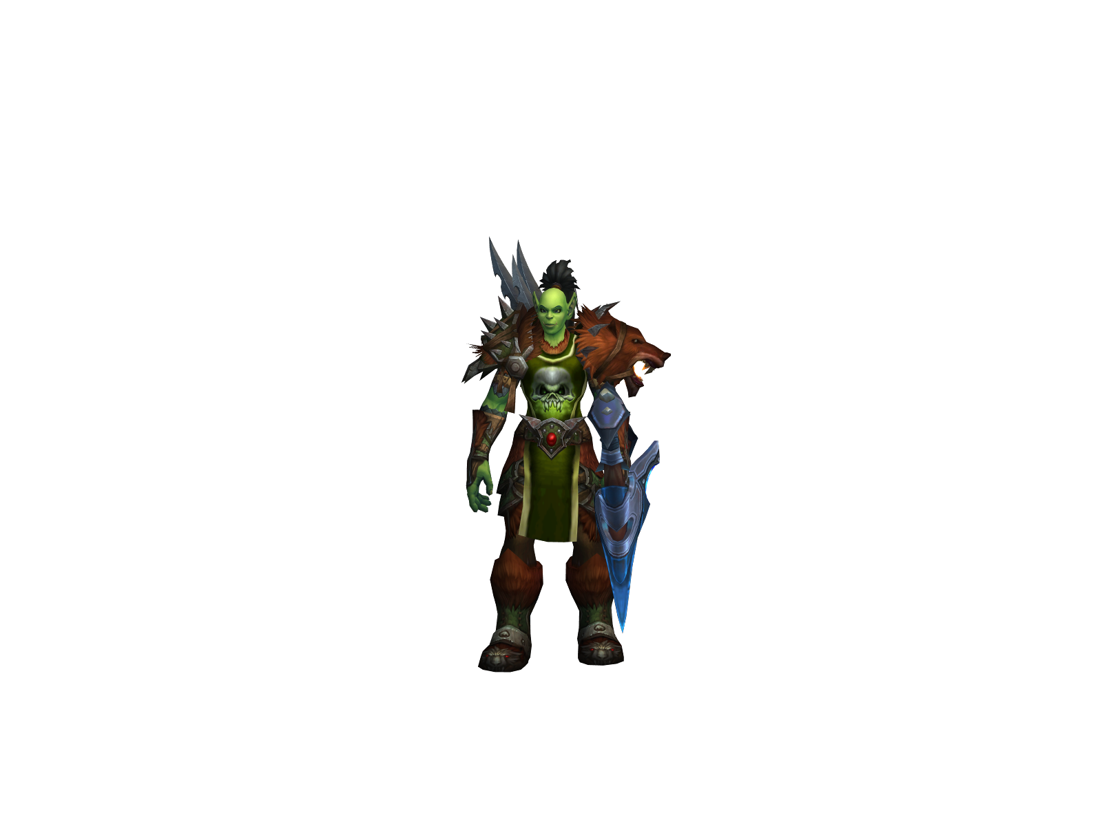 Beegxyz 3D character render