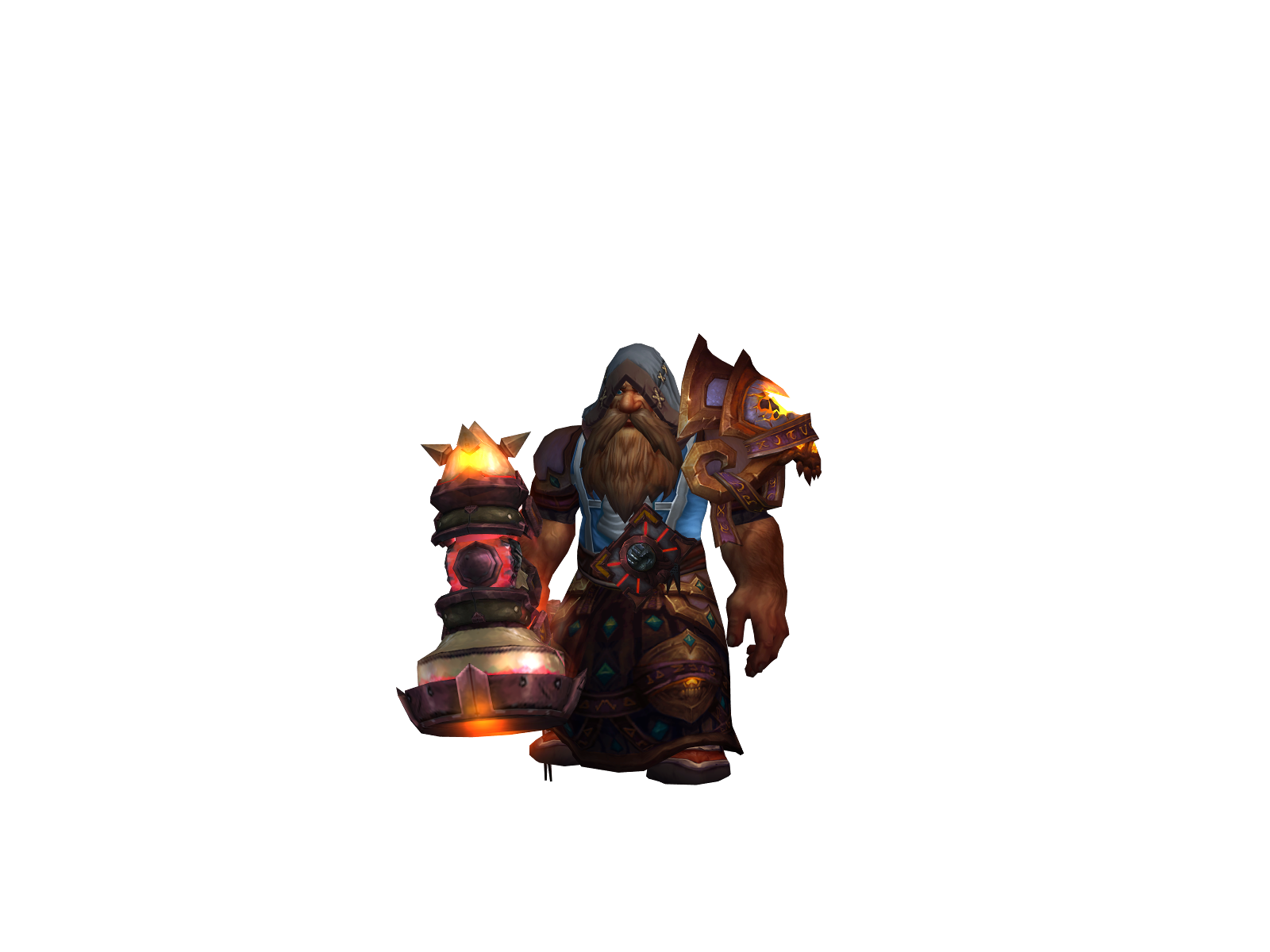 Bazó 3D character render