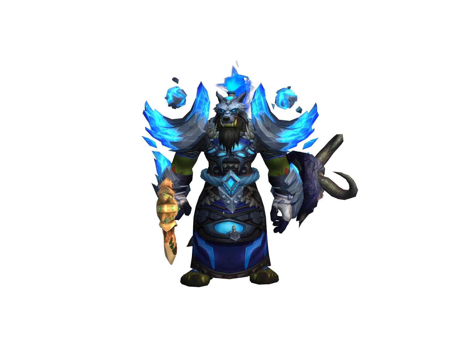 Gazzrul 3D character render
