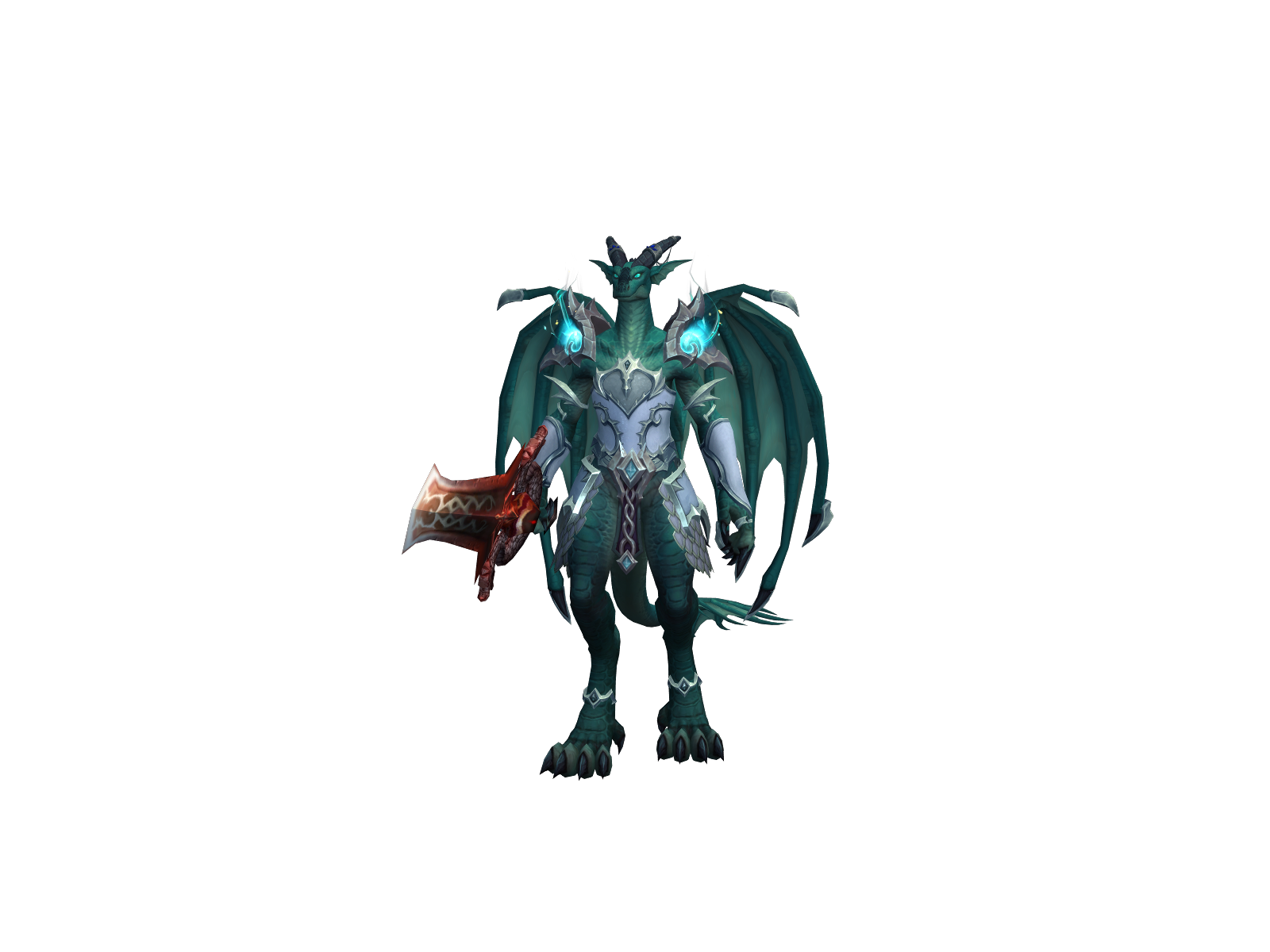 Rahn 3D character render