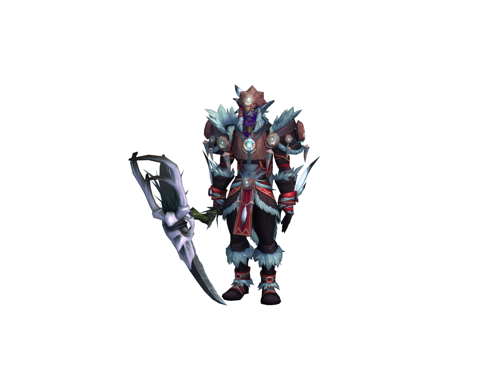 Feign 3D character render