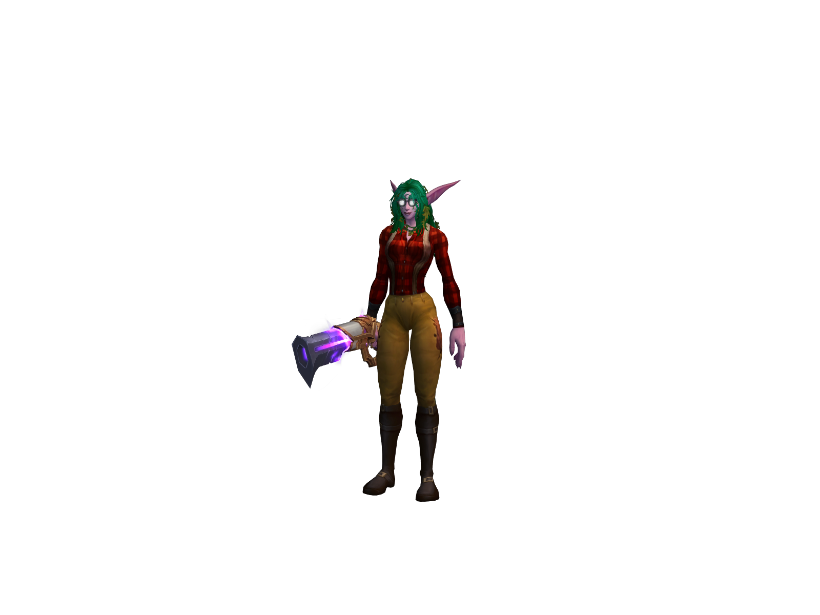Mooß 3D character render