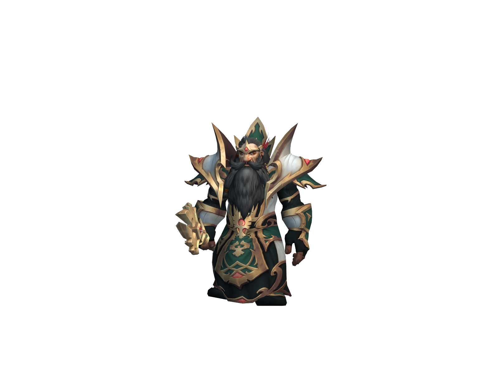 Malal 3D character render
