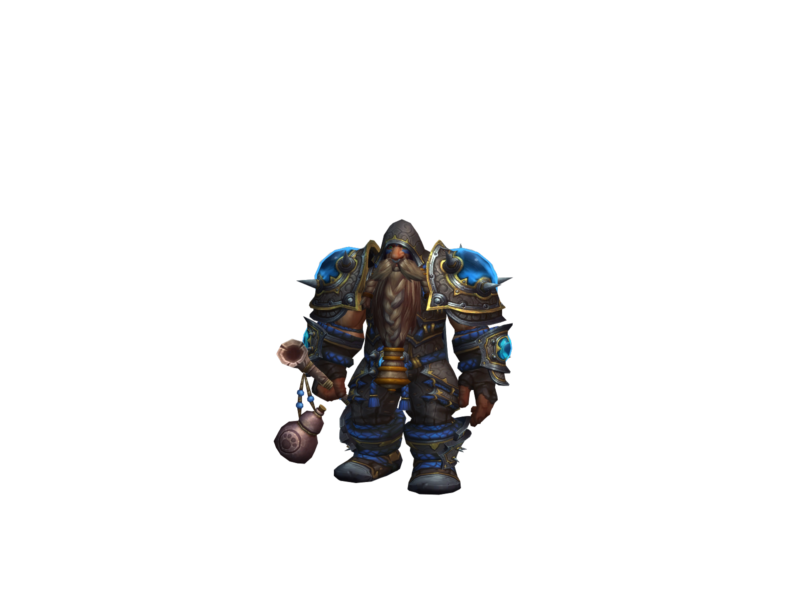 Visk 3D character render