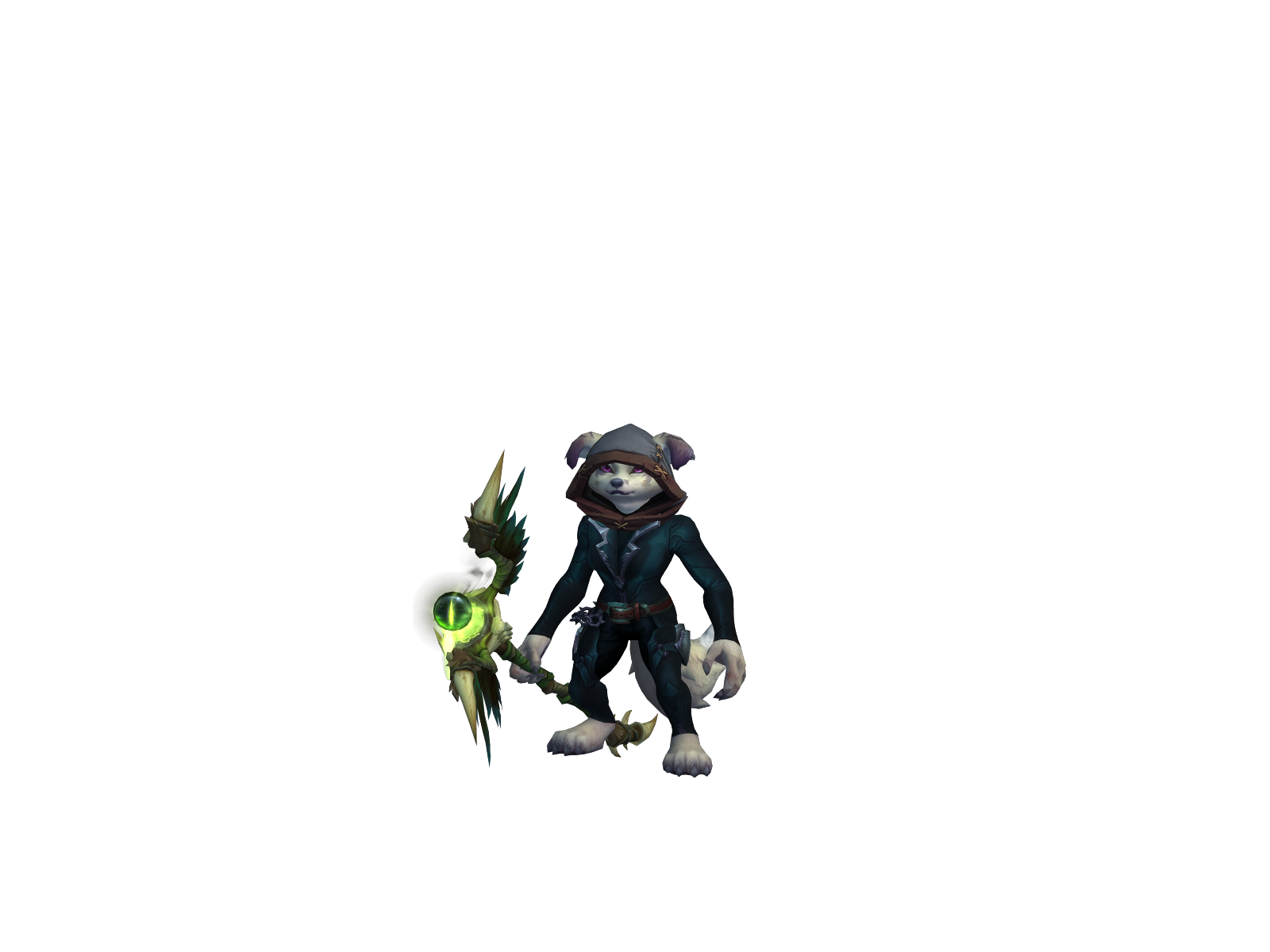 Füchslì 3D character render